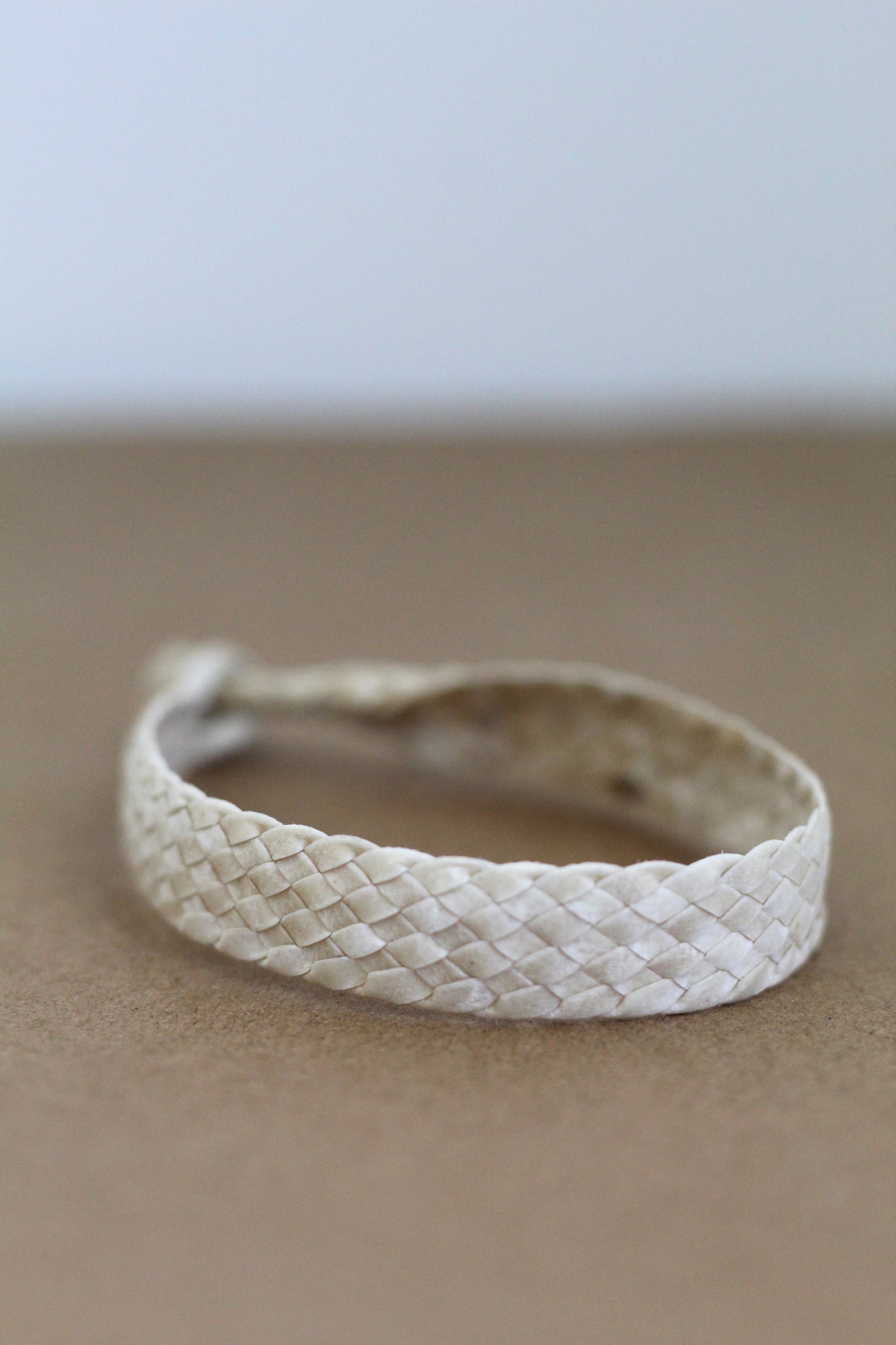 handmade leather bracelet