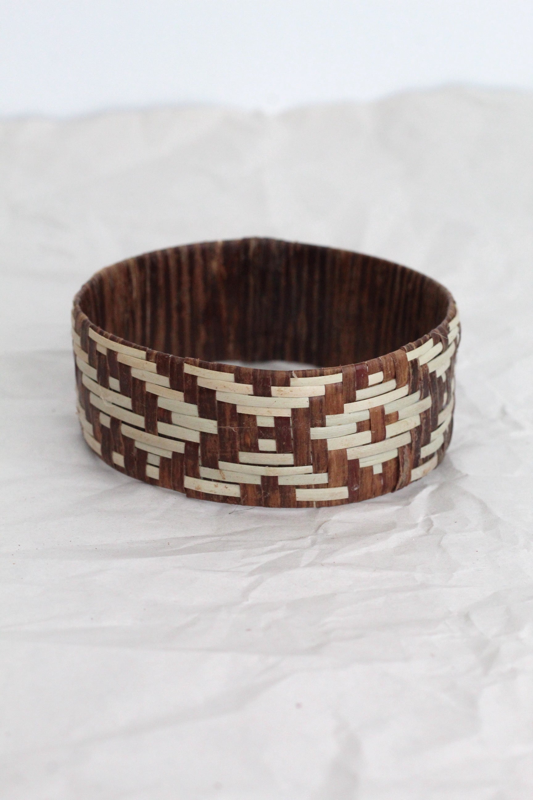 Selva Bangle Bracelet #017, handcrafted plant fibre, Argentinian jungle