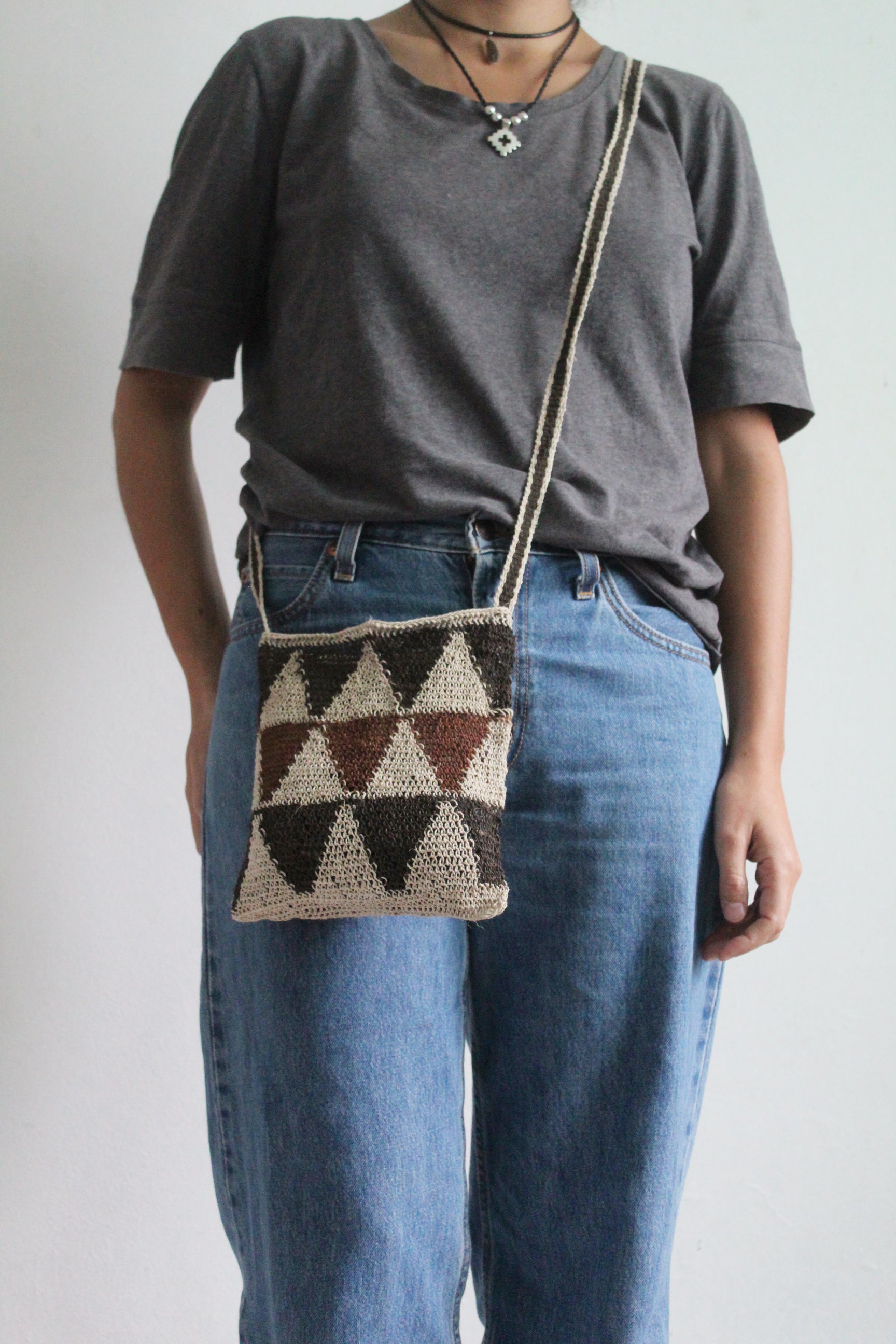 Hand woven Mini Bag #037