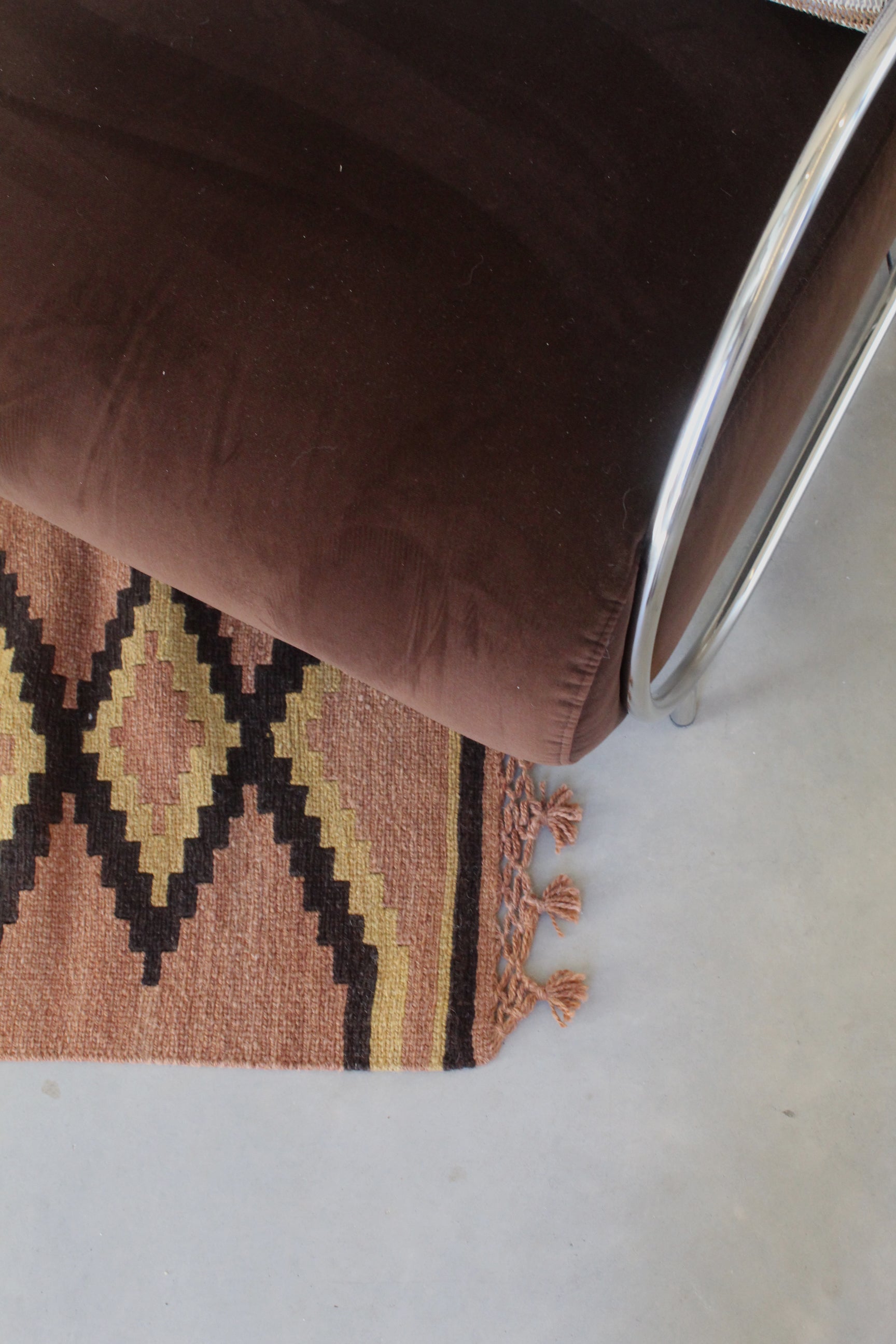Formosa Qom Textile #021, handwoven sheep wool by Qom artisans, Argentina