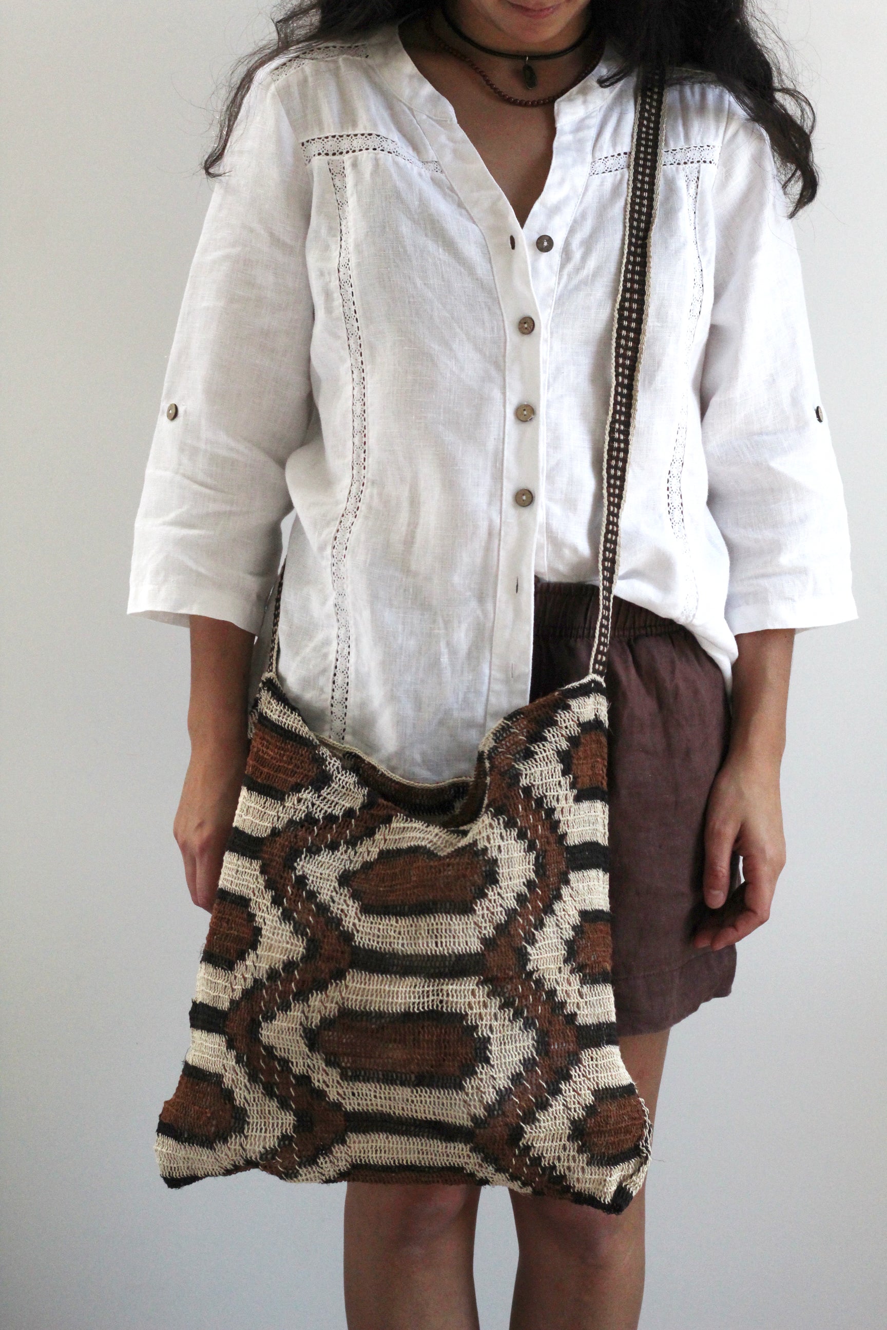 Hand woven Oversized Bag #036