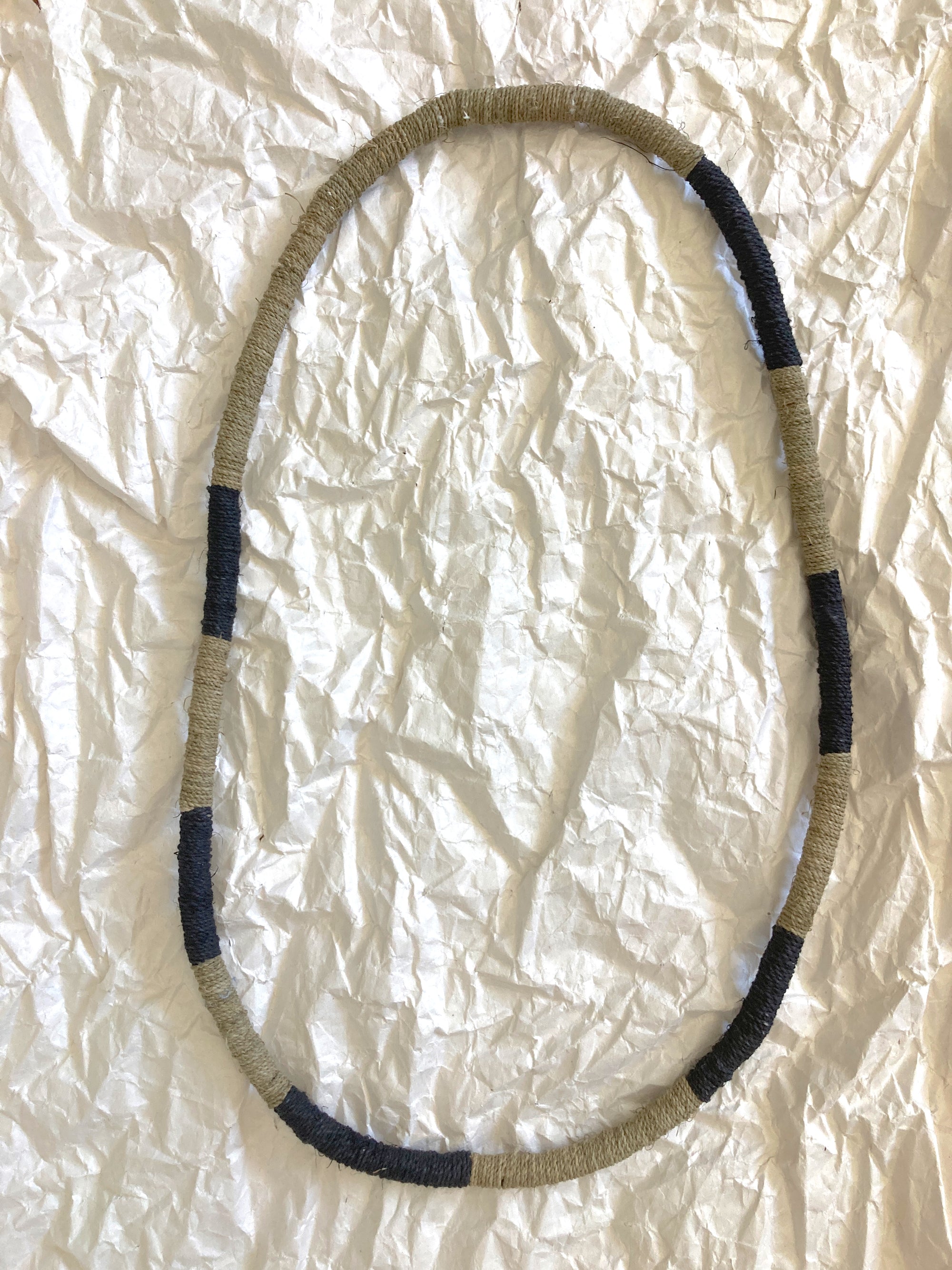 Necklace #064, handwoven chaguar by Wichi artisans, Argentina