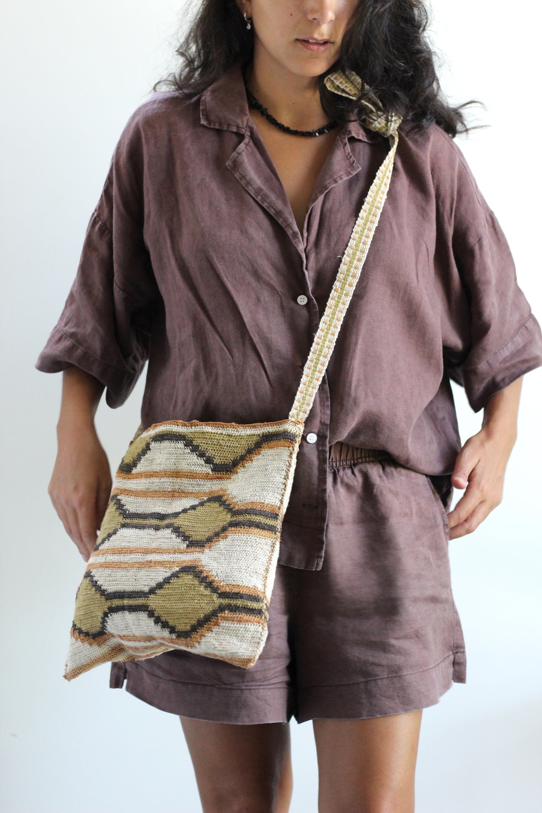 Hand woven Tierra Bag #0275