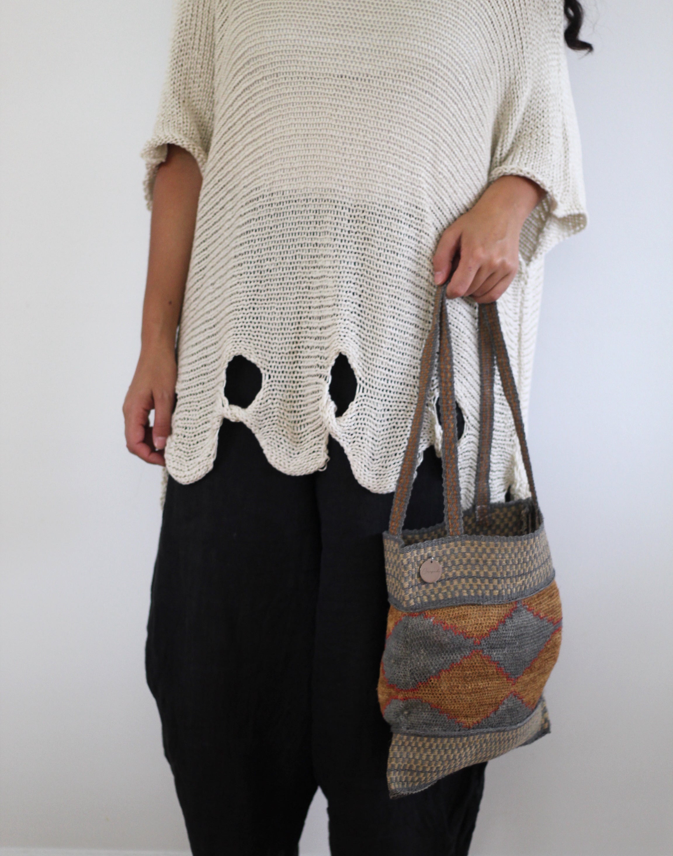 BLACK FRIDAY 25% OFF | Hand woven Tierra Bag #0363