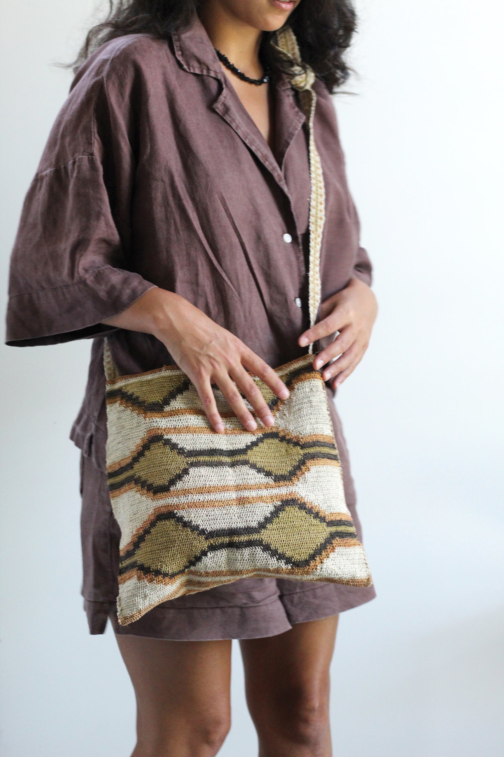 Hand woven Tierra Bag #0275