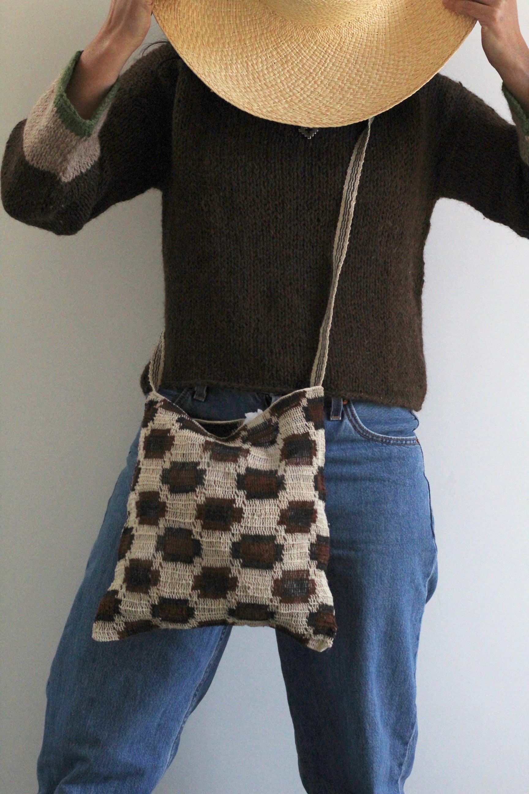 Hand woven Tierra Bag #0234