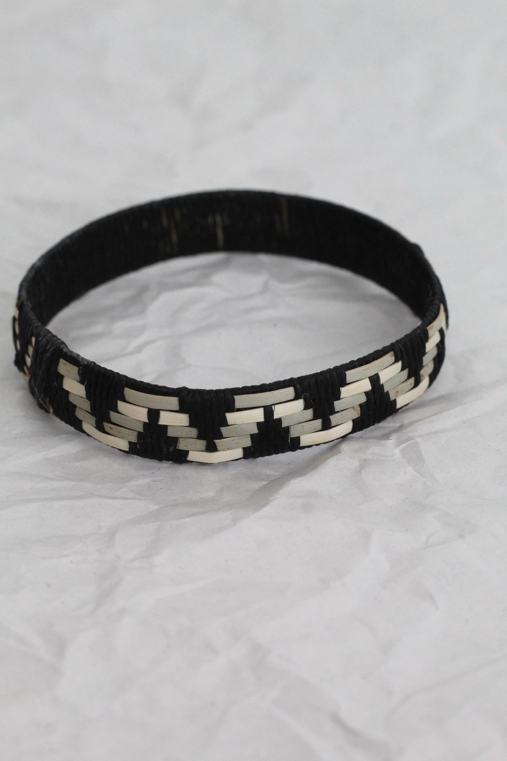 Selva Bangle Bracelet #019, handcrafted plant fibre, Argentinian jungle