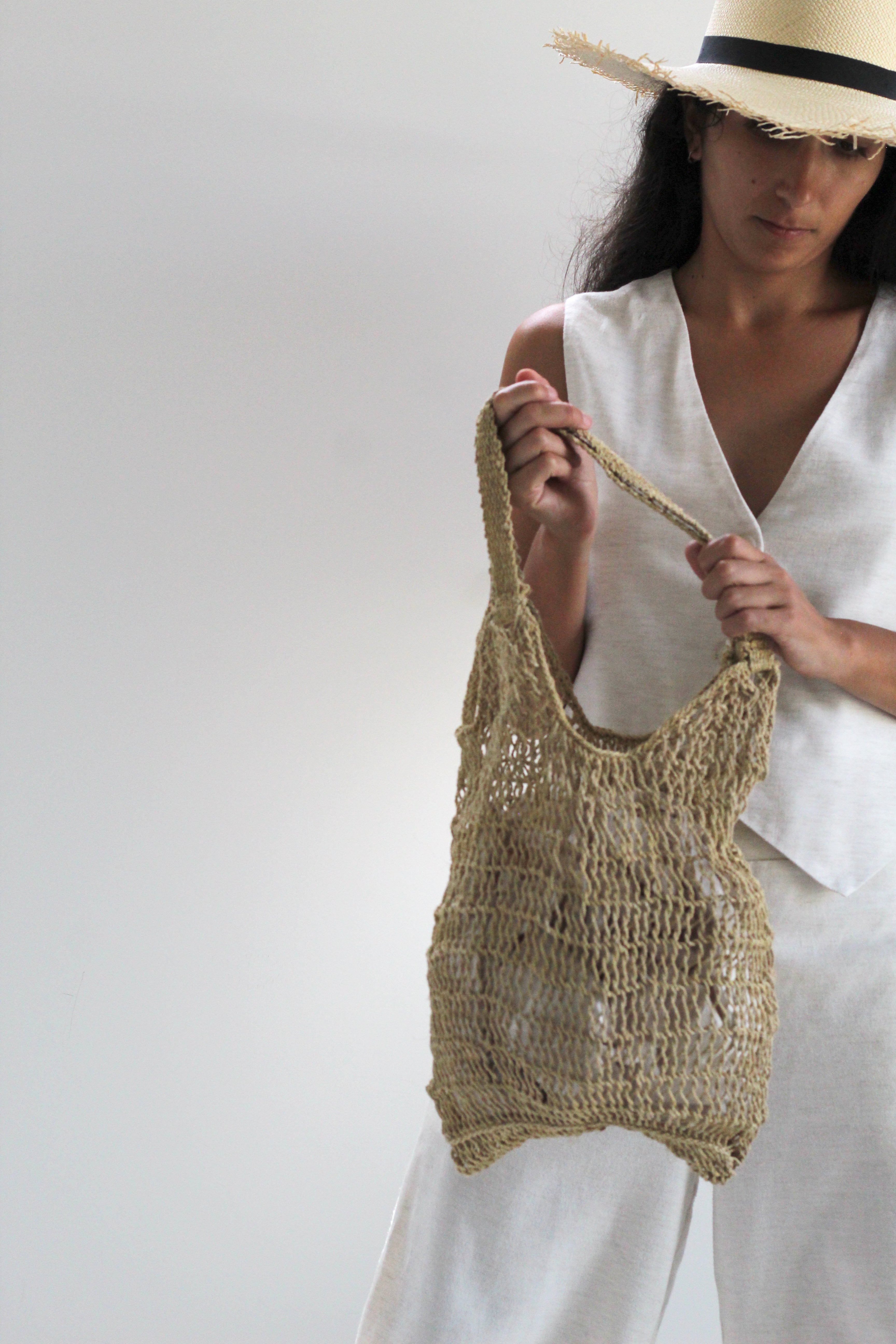 Hand woven Market bag #020