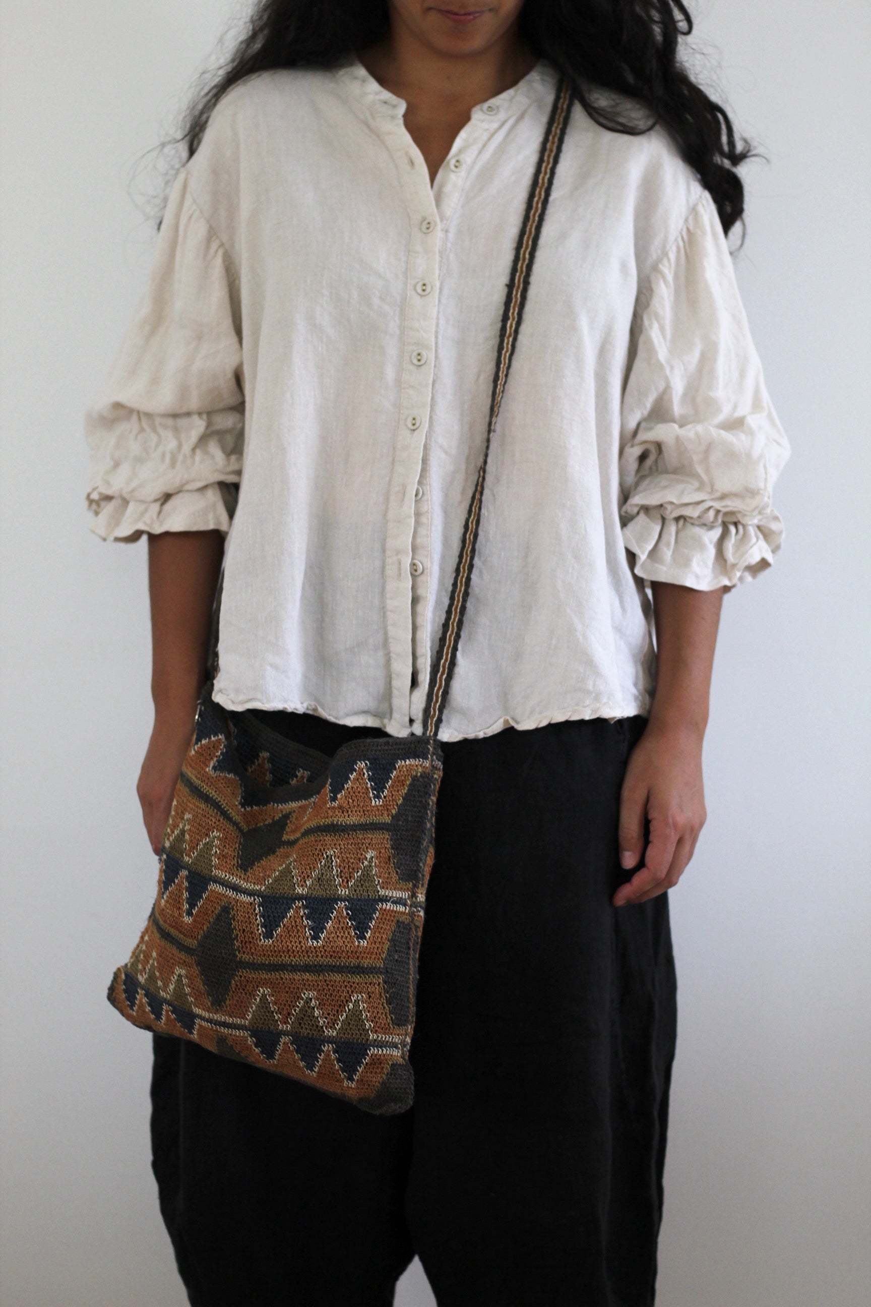 Hand woven Tierra Bag  #0352