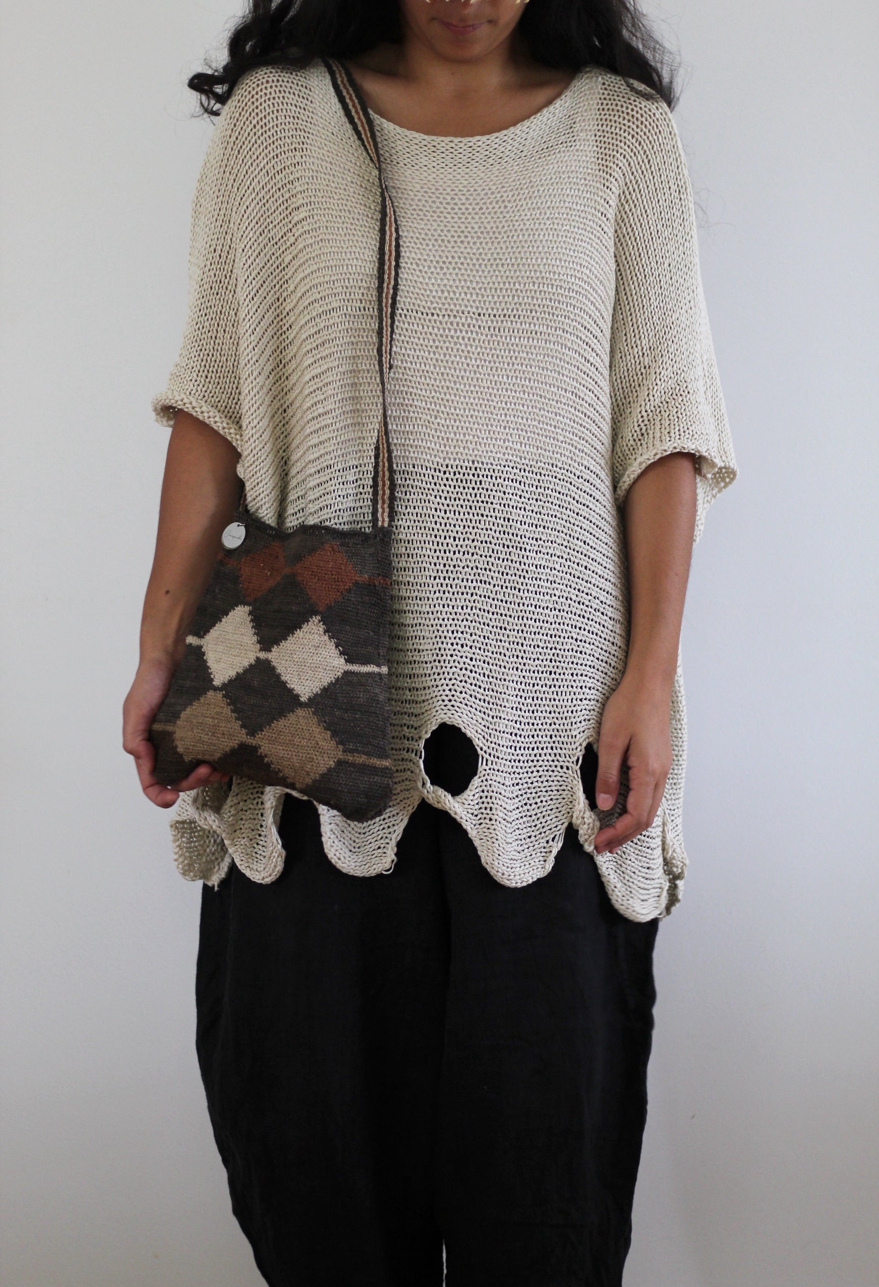 BLACK FRIDAY 25% OFF | Hand woven Etnia Bag #0169