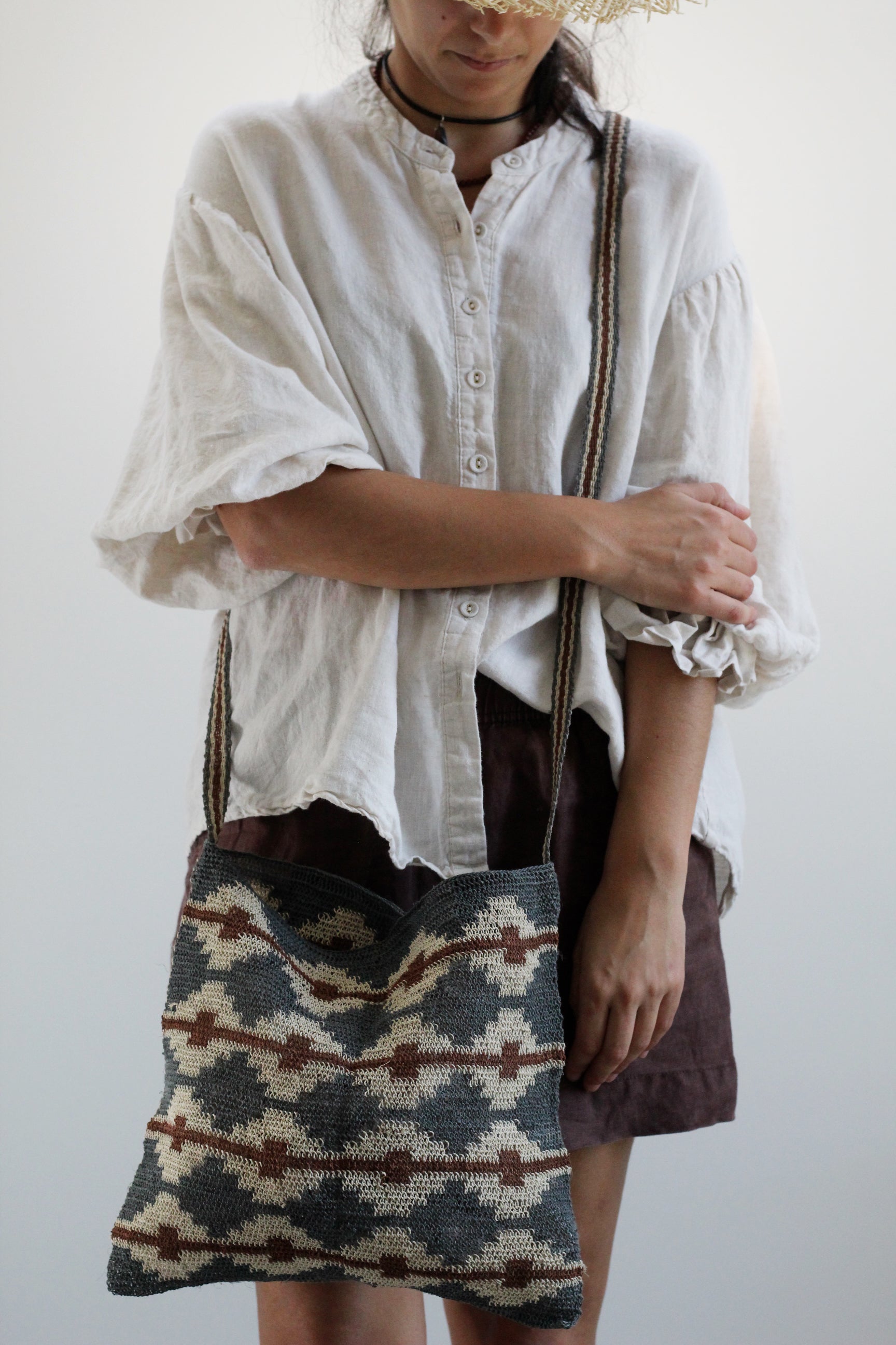 Hand woven Tierra Bag 