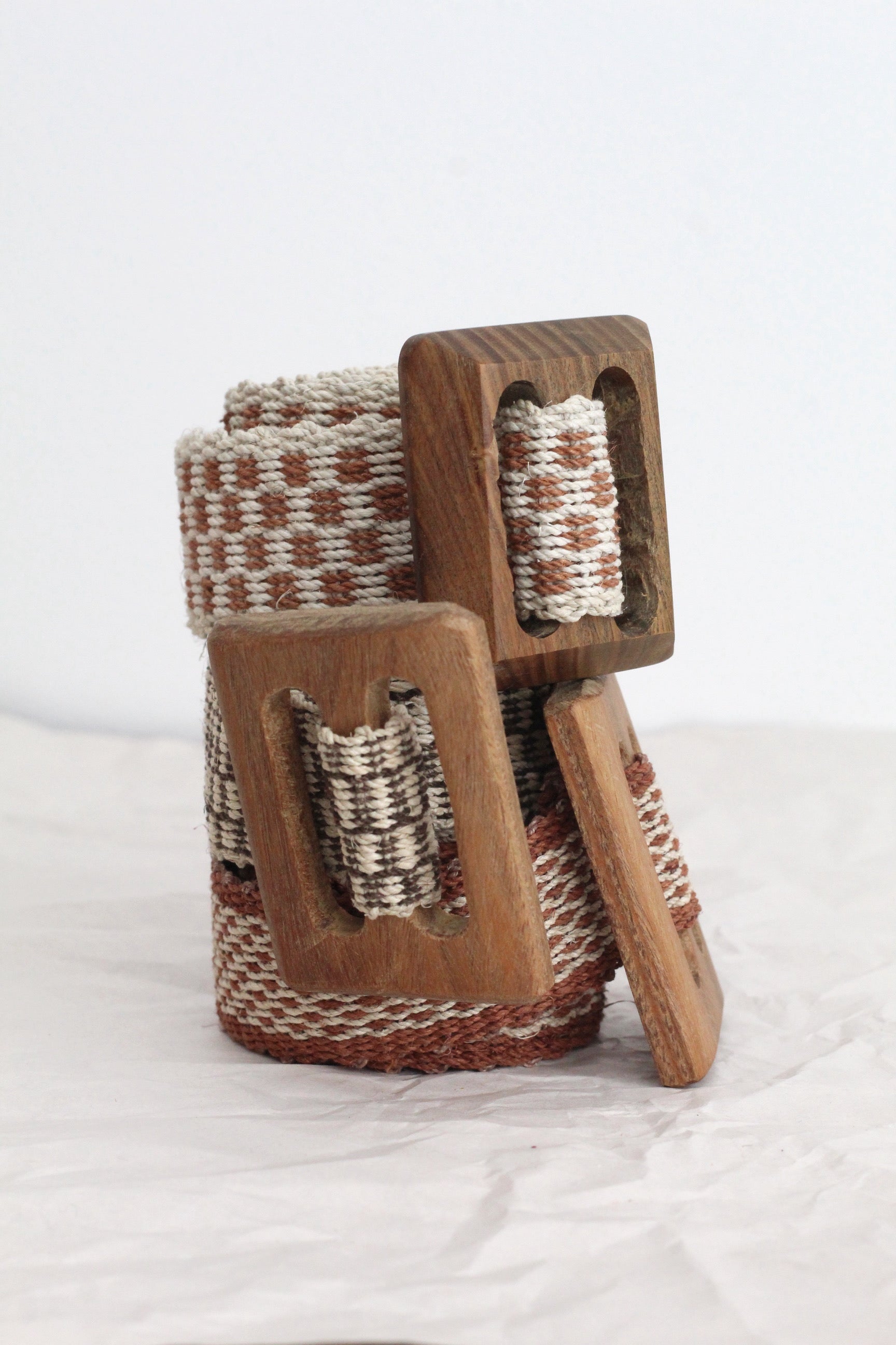 Belt #0214, chaguar fibre by Wichi artisans, Argentina
