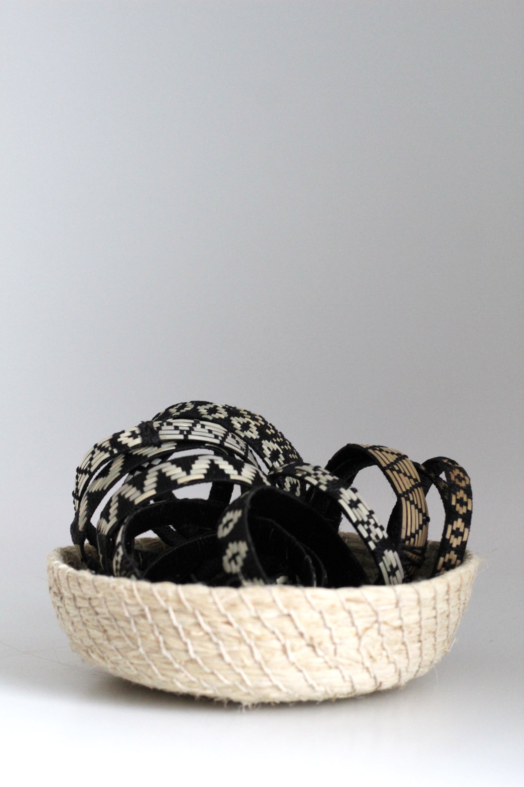 Selva Bangle Bracelet #007, handcrafted plant fibre, Argentinian jungle