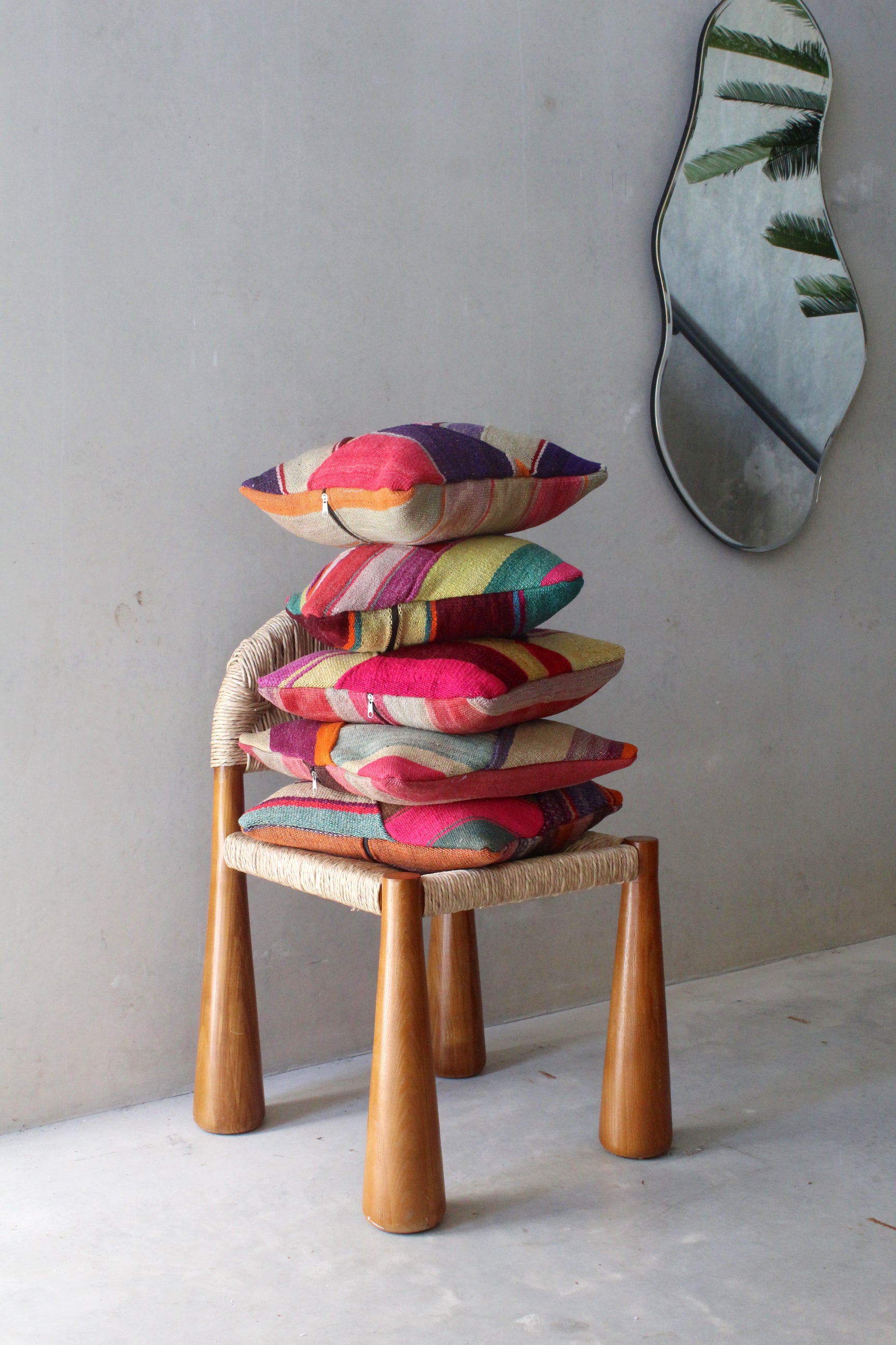 Patchwork Frazada Cushion 