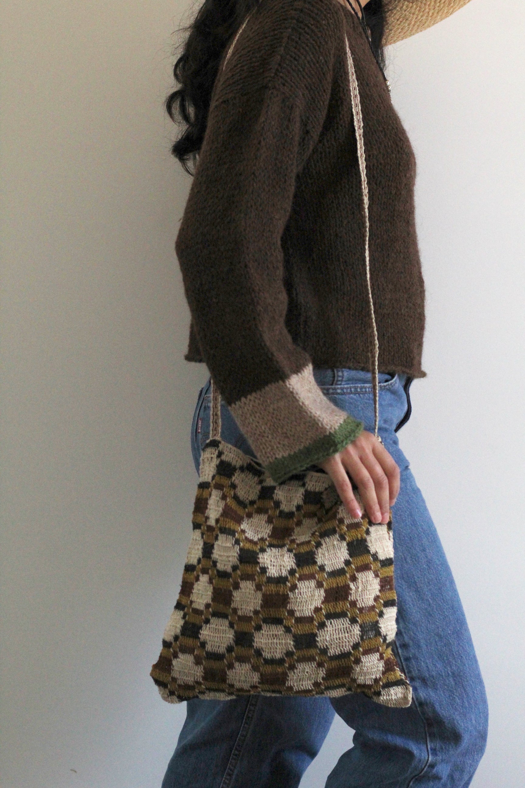 Hand woven Tierra Bag 