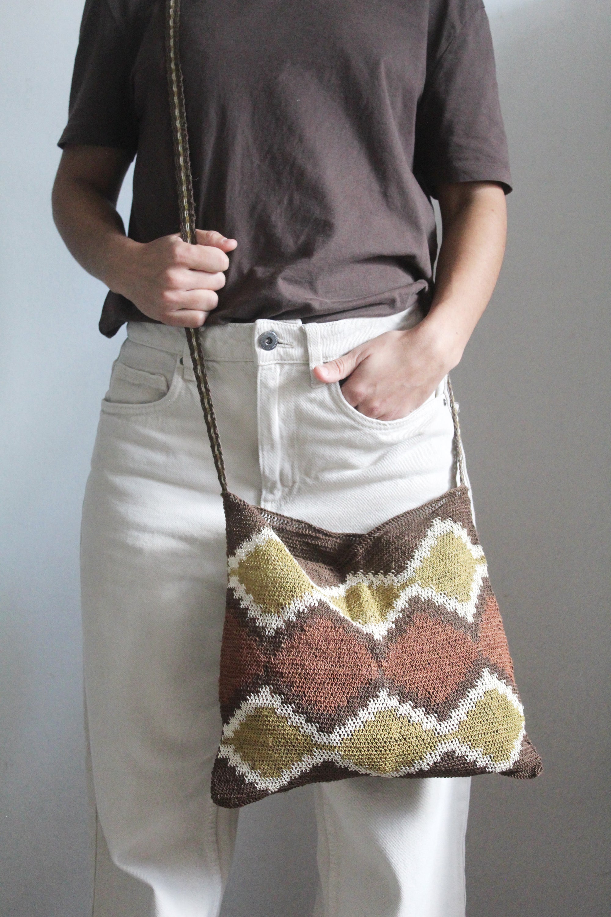 Hand woven Tierra Bag 