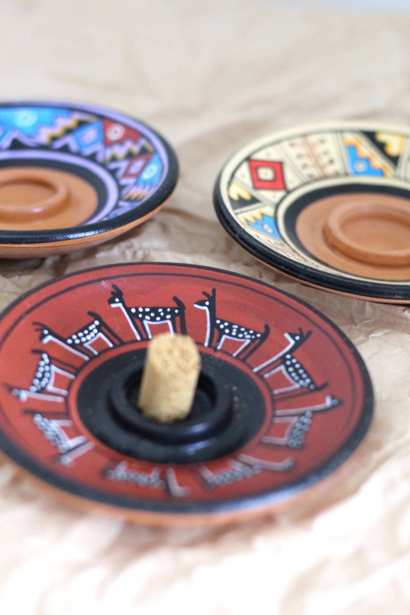 Wanchako Incense Holder #003, handmade ceramic