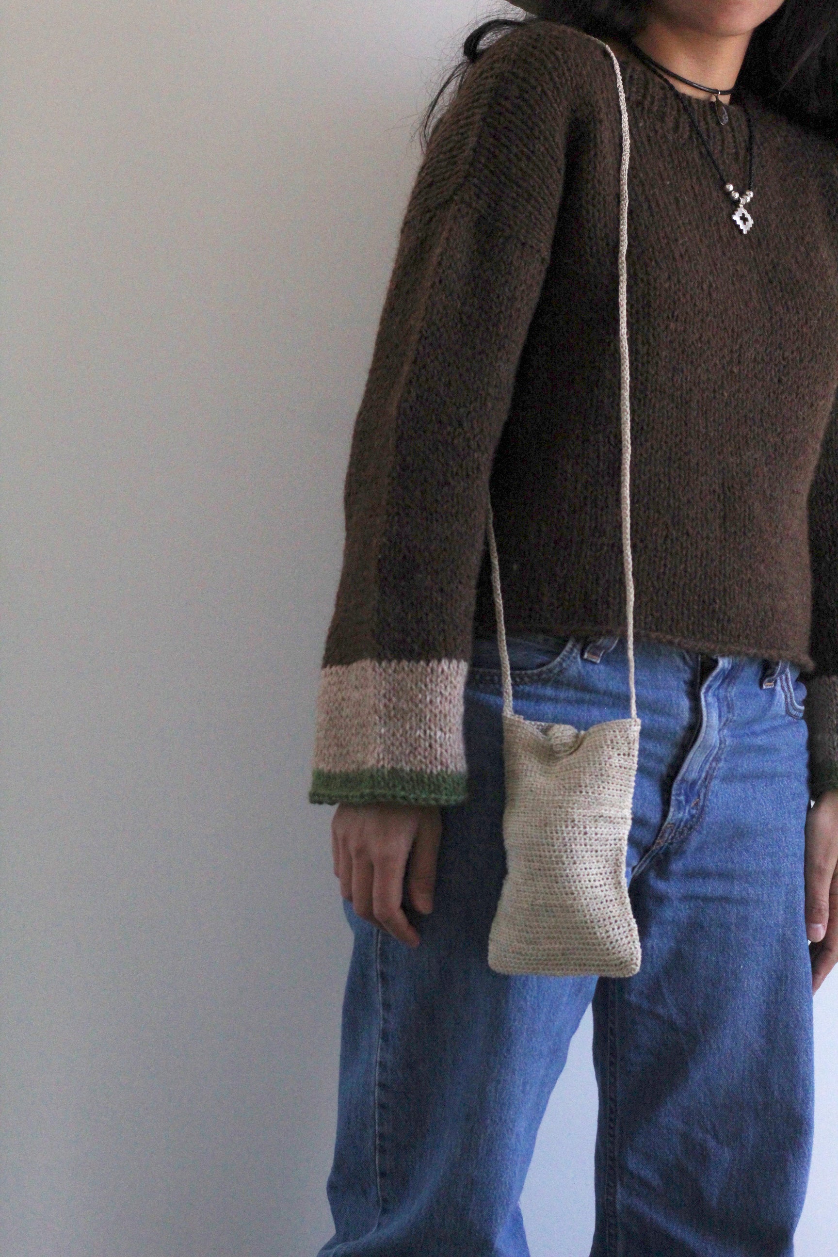 Hand woven Phone case 