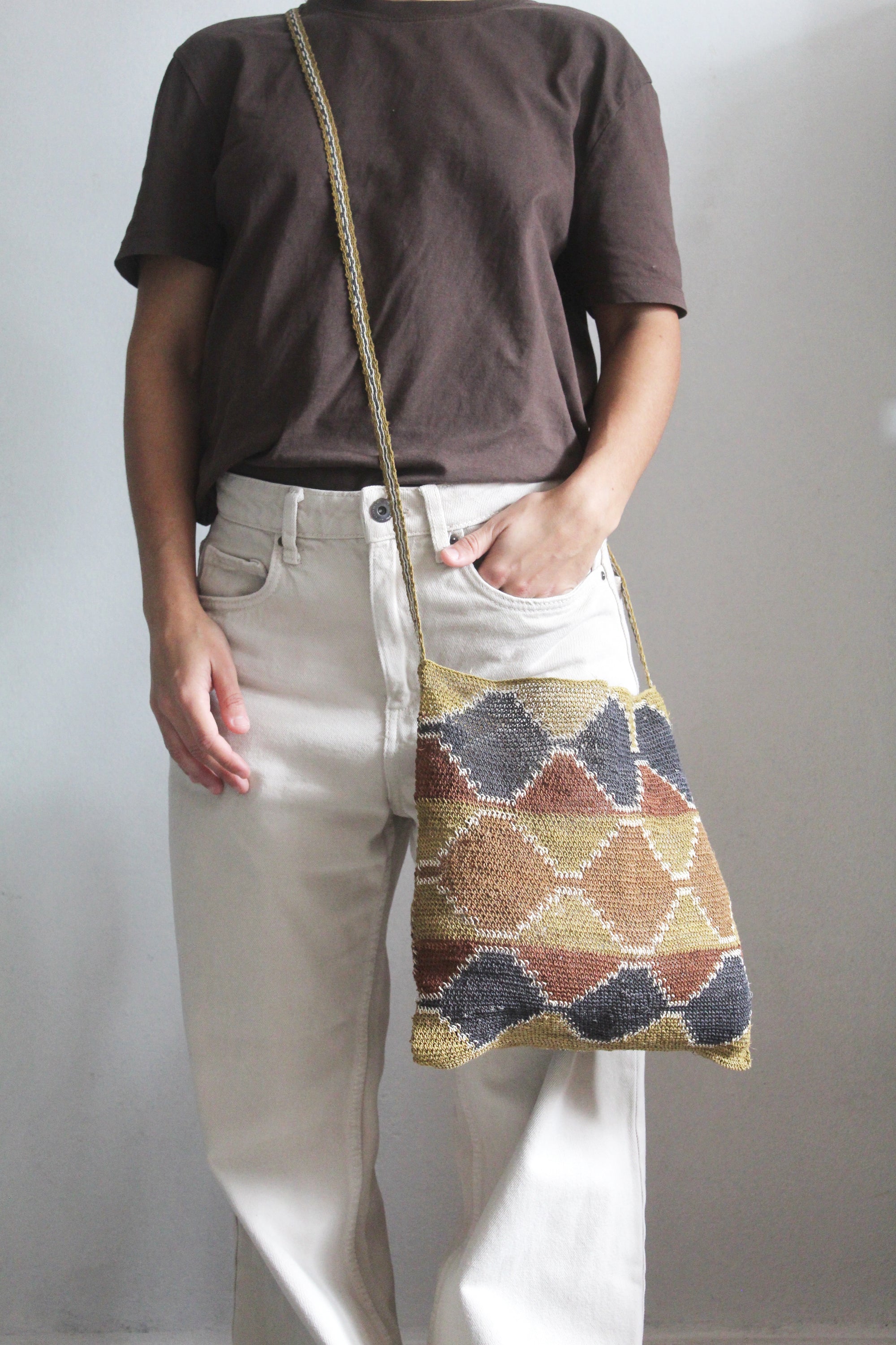 Hand woven Tierra Bag 