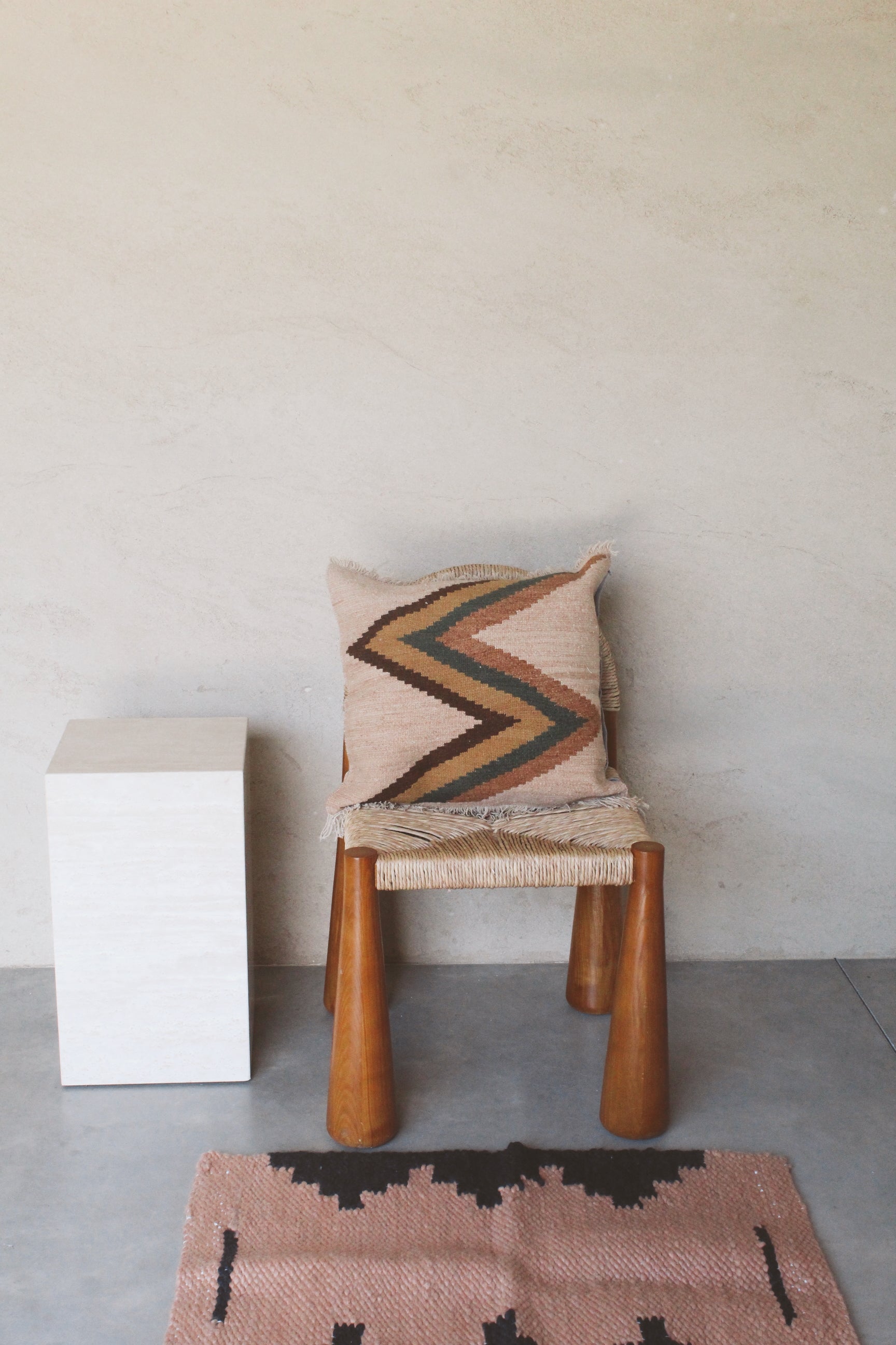 Qom Square Cushion #005