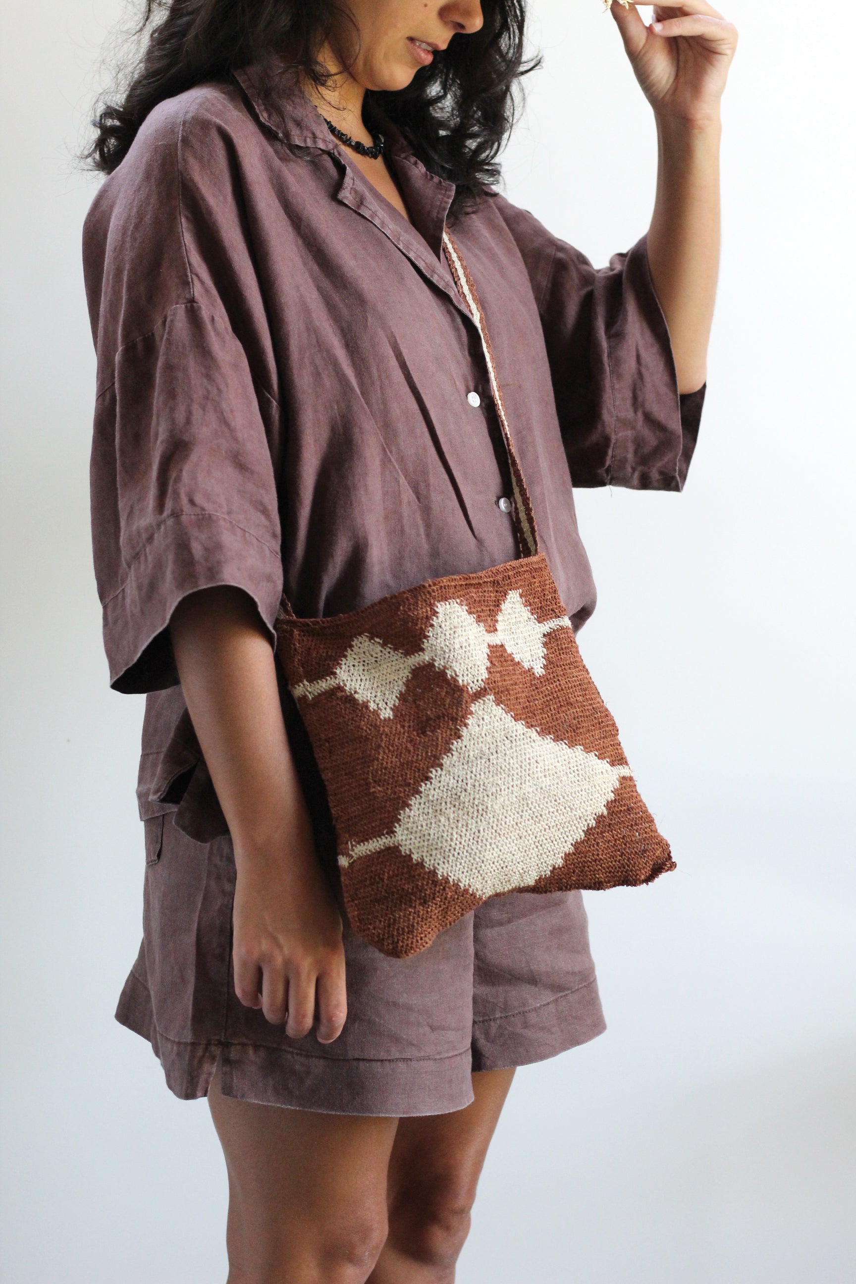 Hand woven Etnia Bag #0127