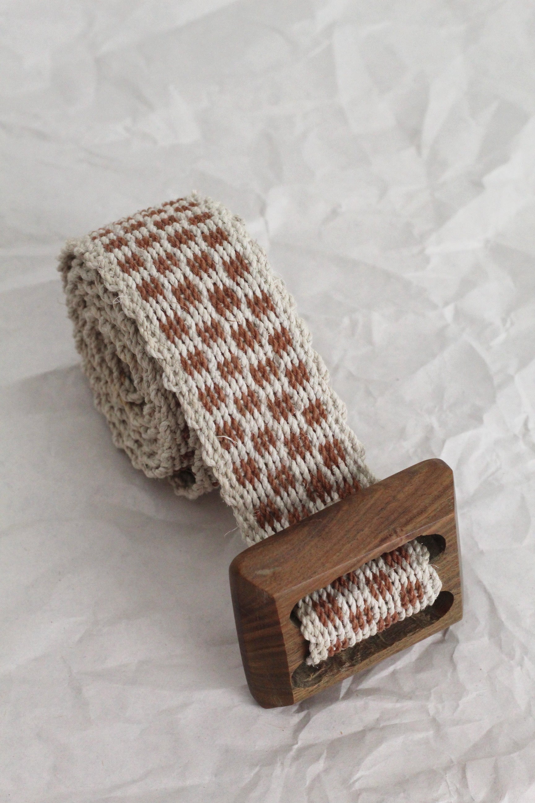 Belt #0214, chaguar fibre by Wichi artisans, Argentina