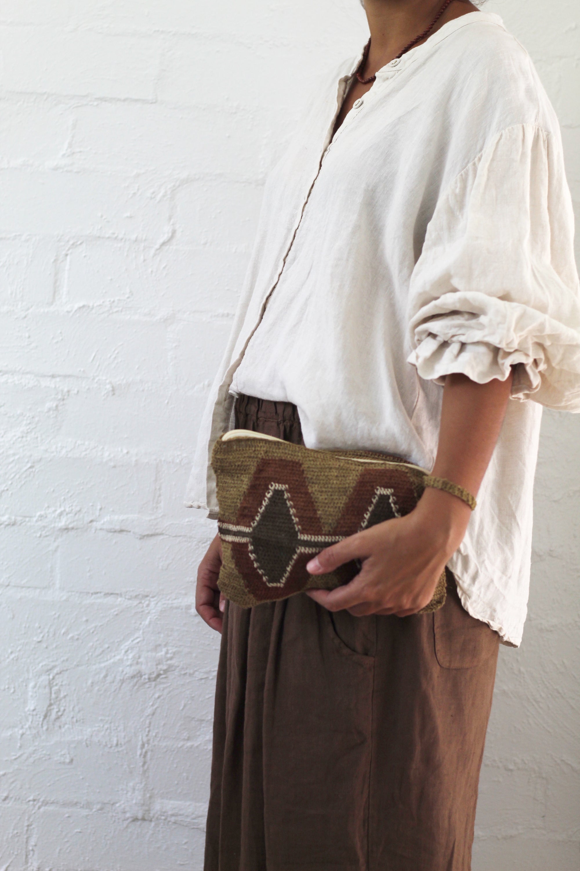 Hand Woven Antigua Clutch 