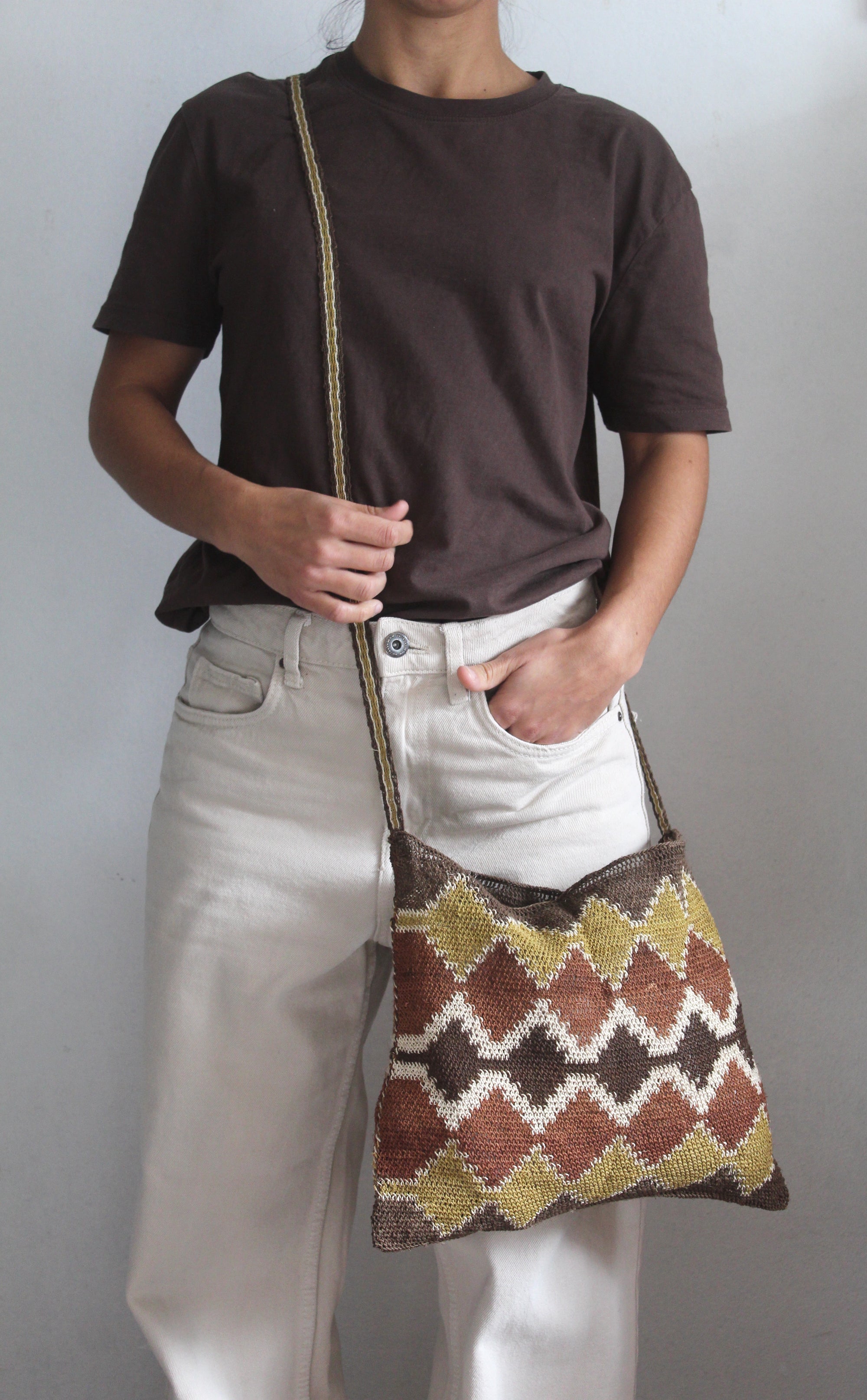 Hand woven Tierra Bag 