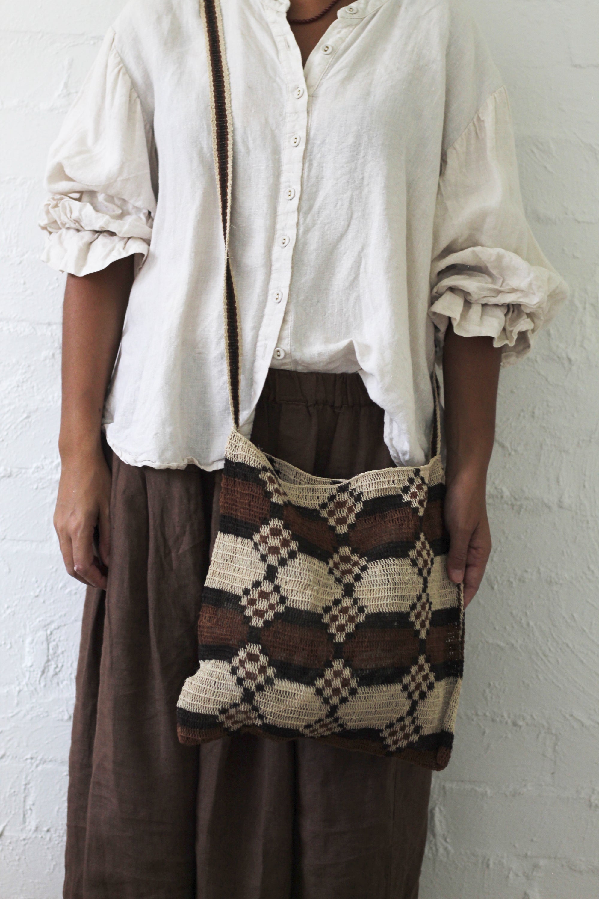 Hand woven Tierra Bag 