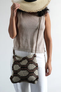 Hand woven Tierra bag #0274