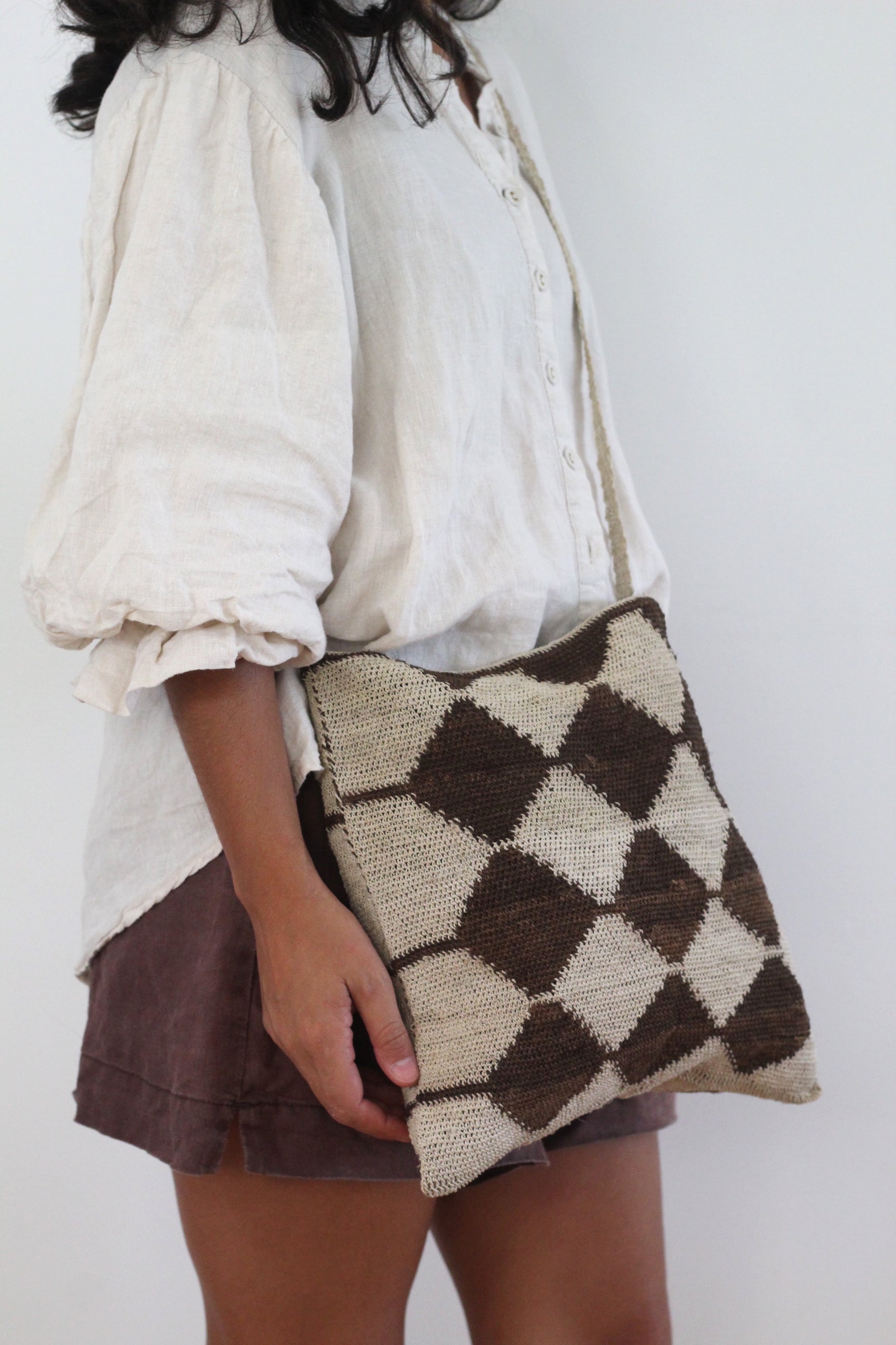 Hand woven Tierra bag #0291