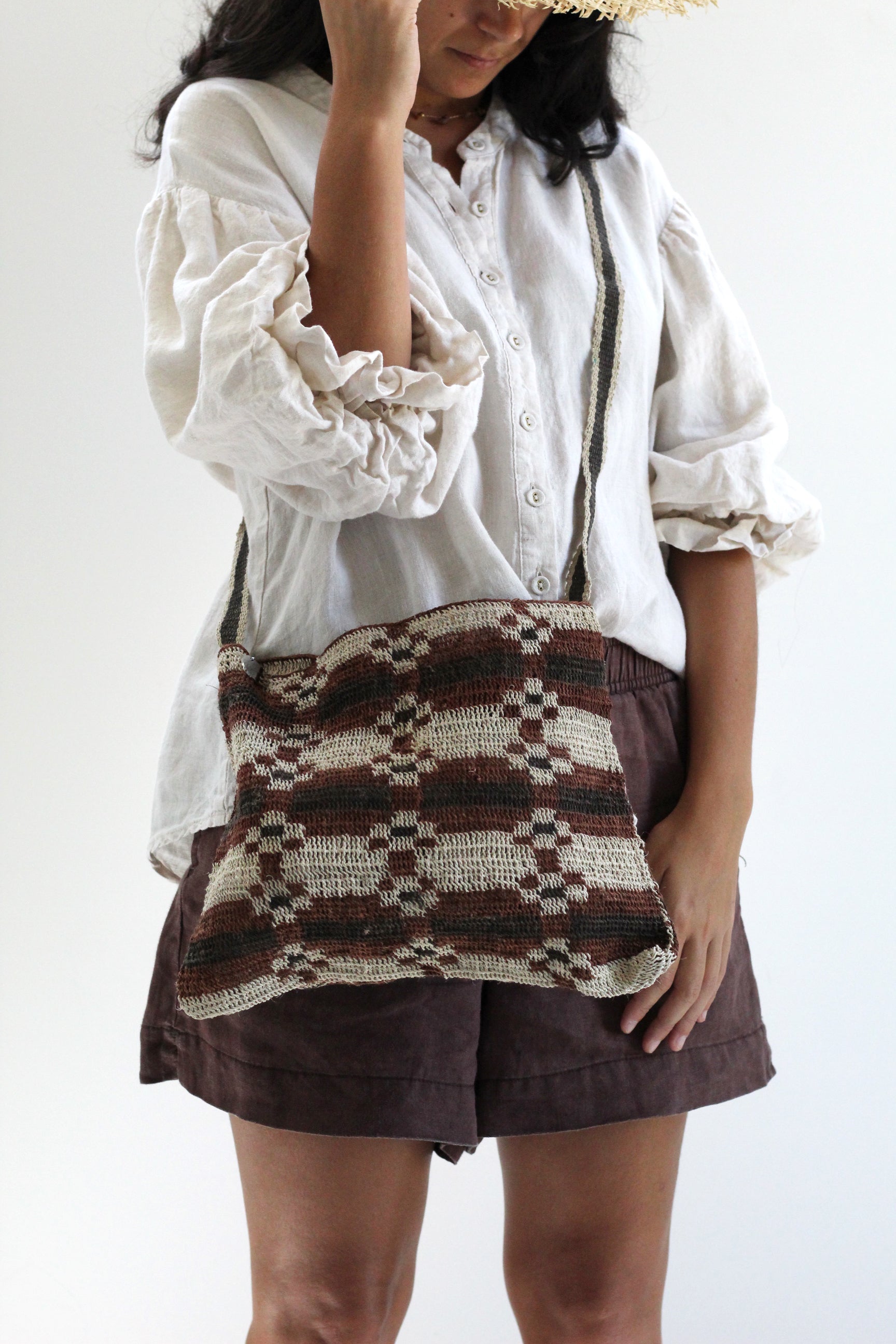 Hand woven Tierra Bag #0256