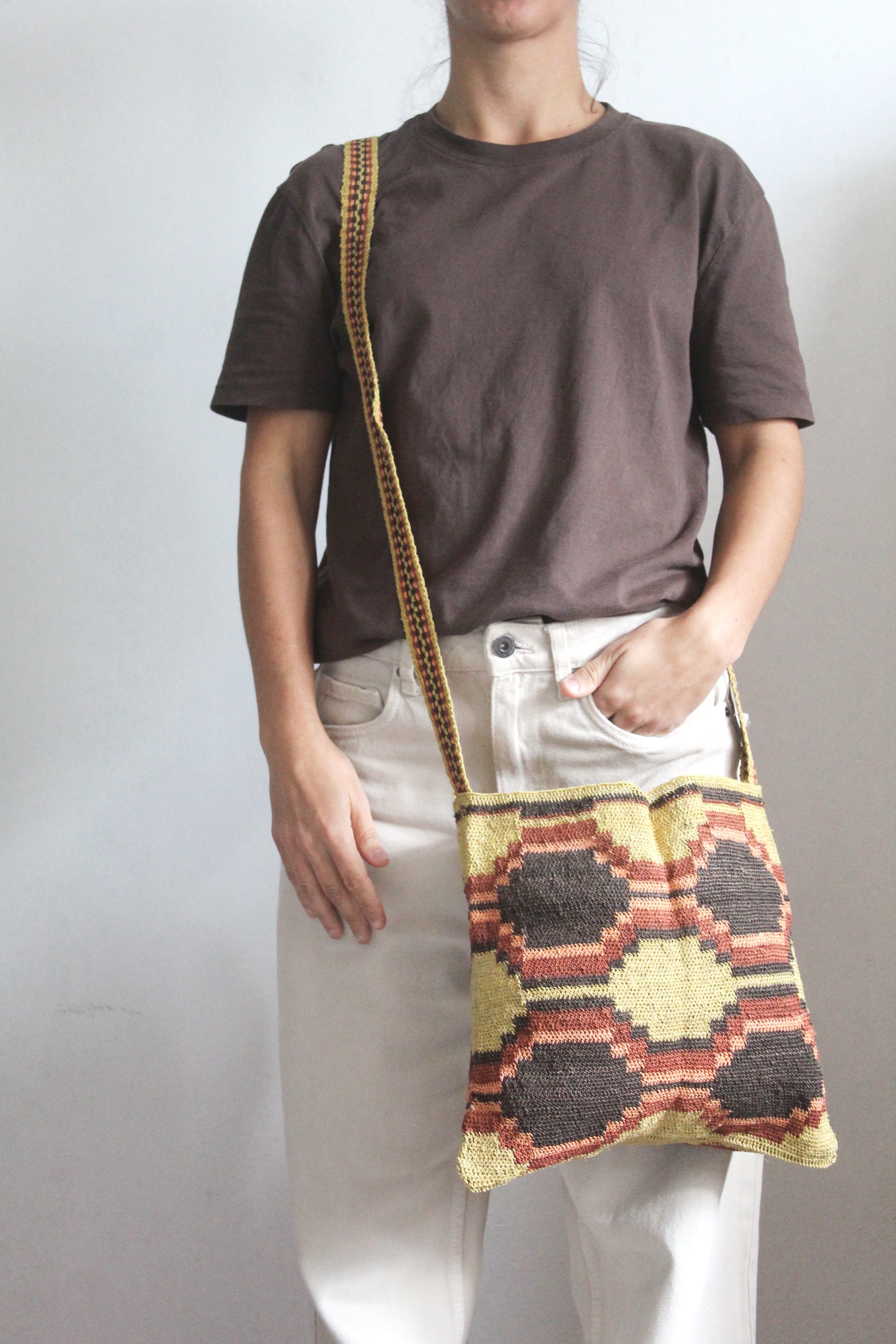 Hand woven Tierra Bag 