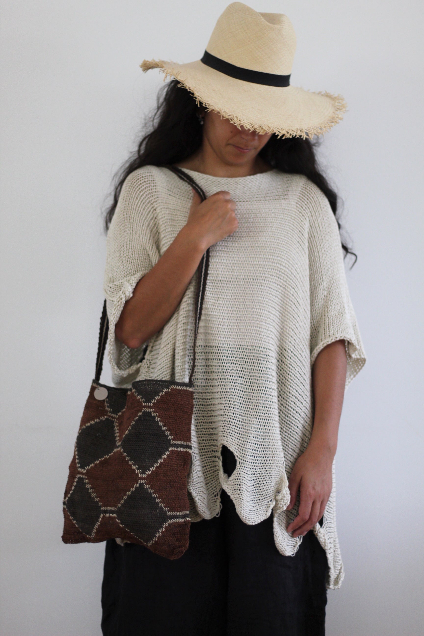 BLACK FRIDAY 25% OFF | Hand woven Tierra Bag  #0349