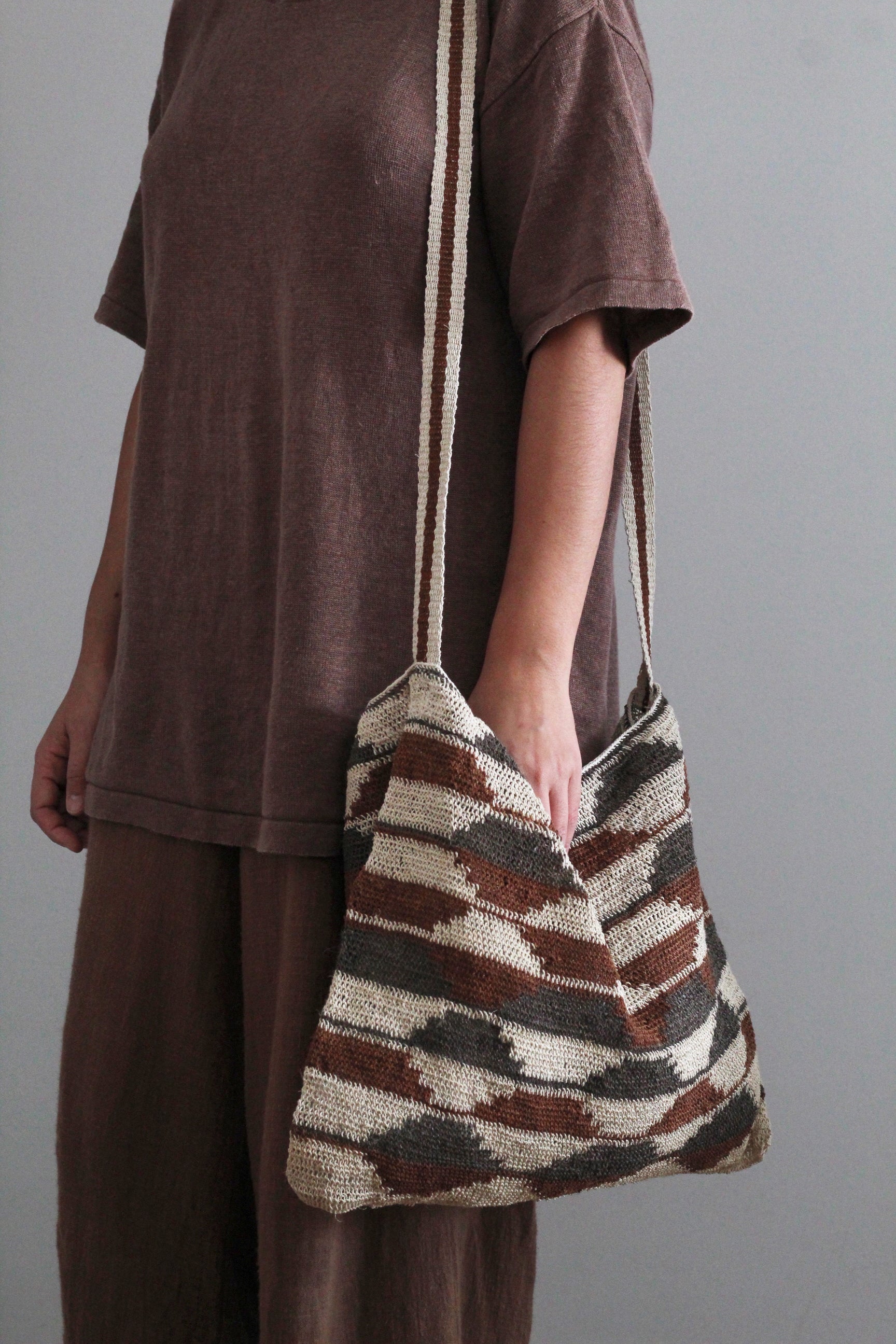 Hand woven Oversized Bag #052