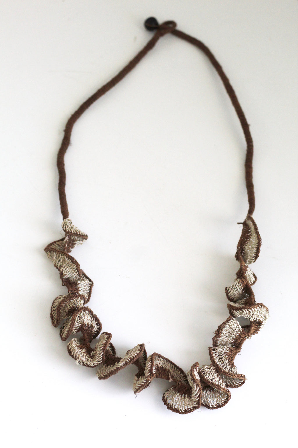 woven necklace