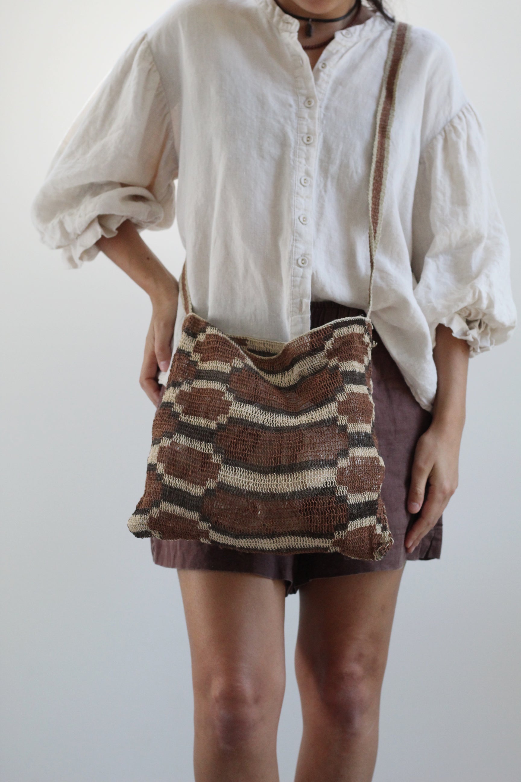 Hand woven Tierra Bag 