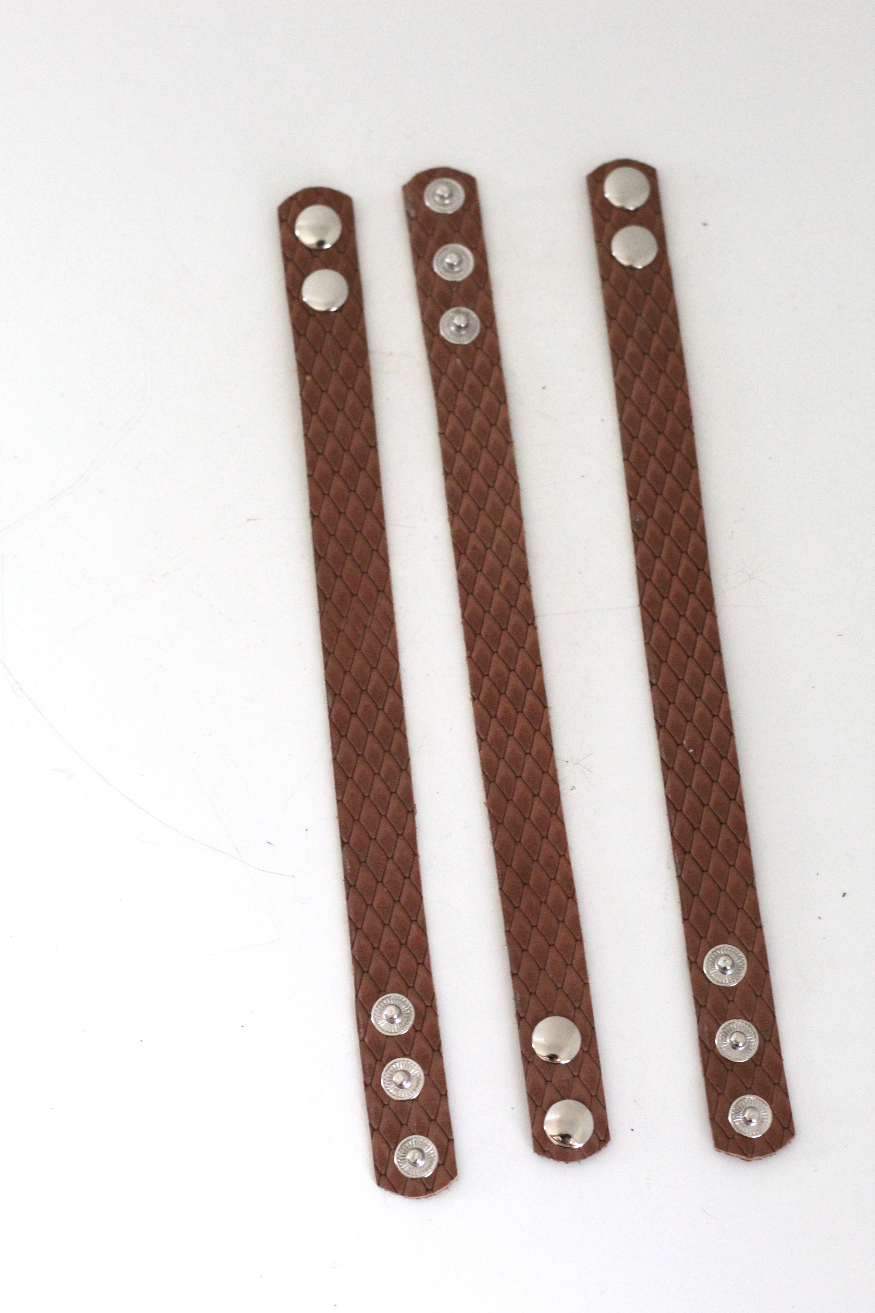 Tanned Leather Bracelet #006, handcrafted leather, Argentina