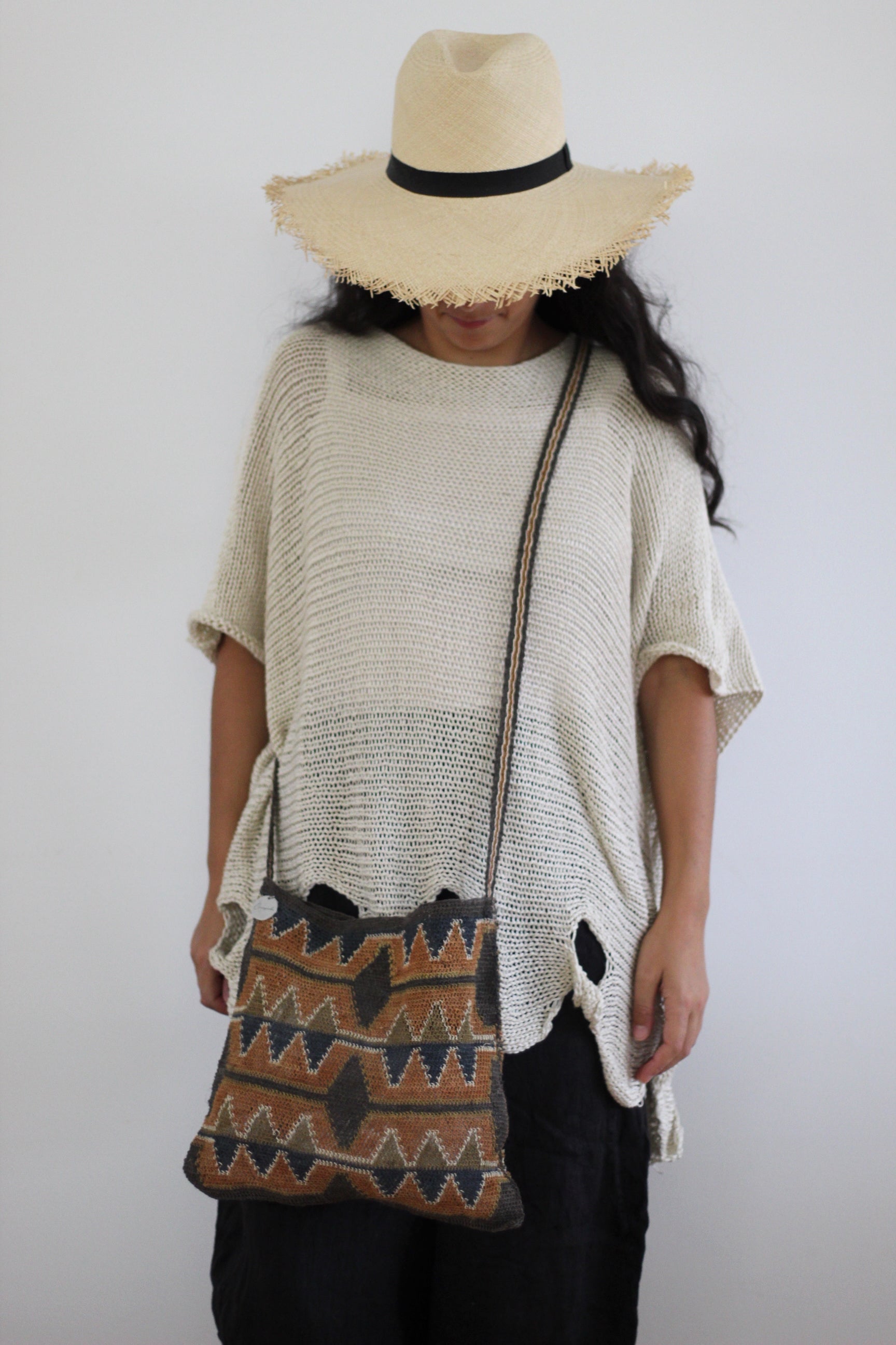 Hand woven Tierra Bag  #0352