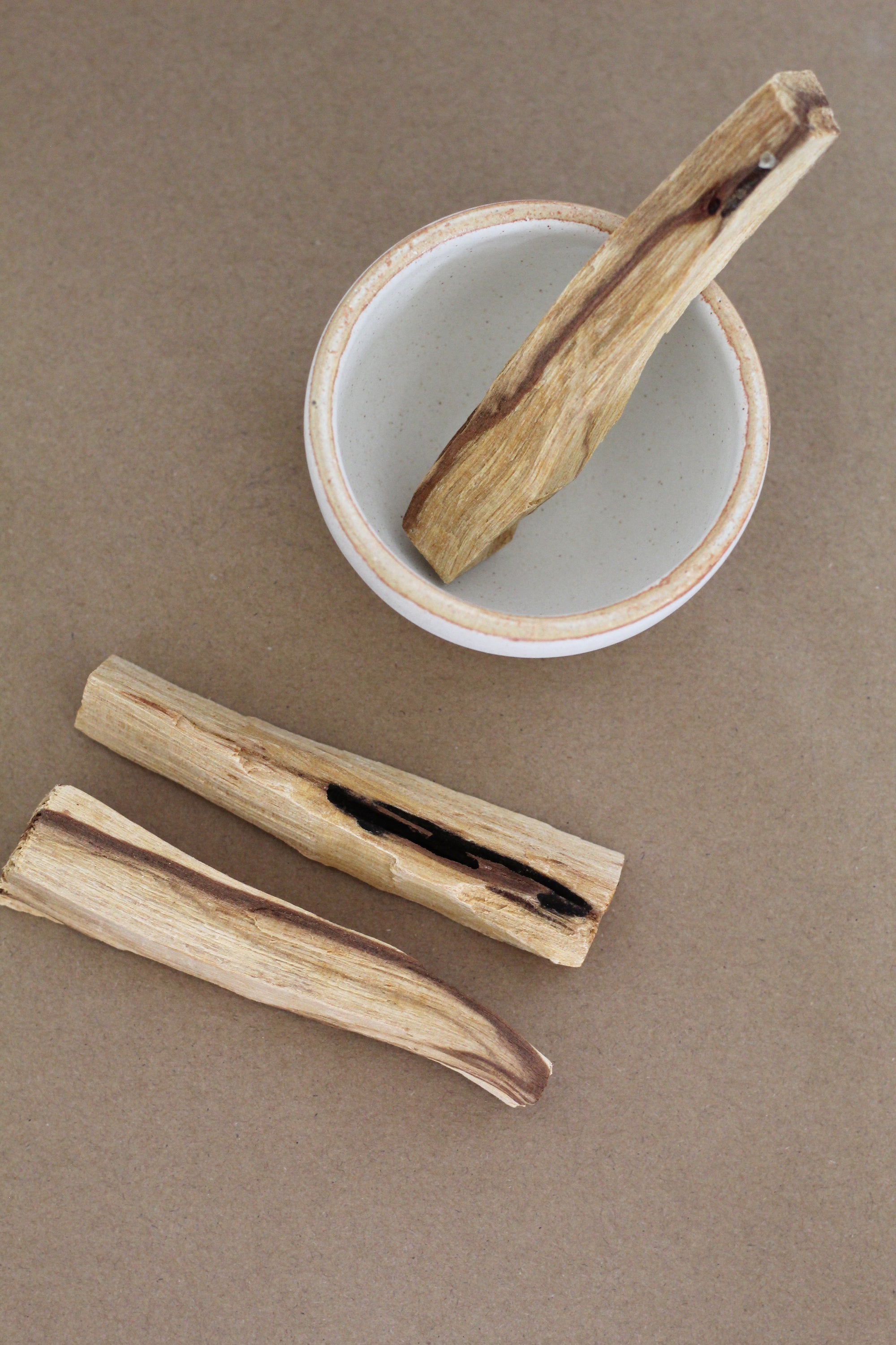 Smudge Bowl | Wood fired Piker White