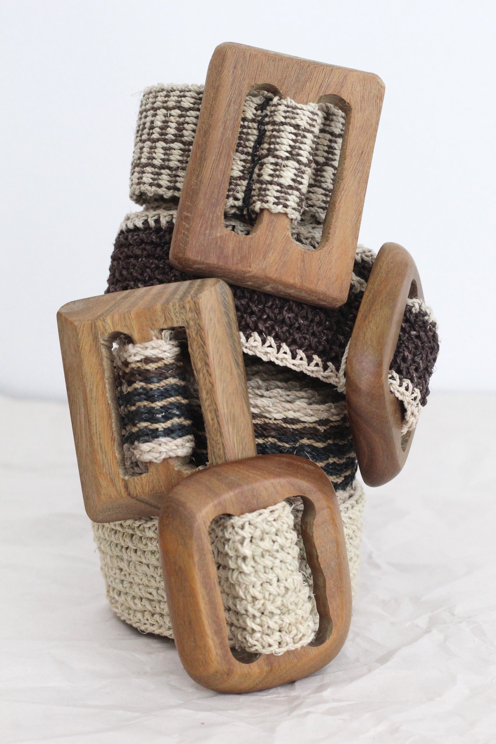 Belt #0210, chaguar fibre by Wichi artisans, Argentina