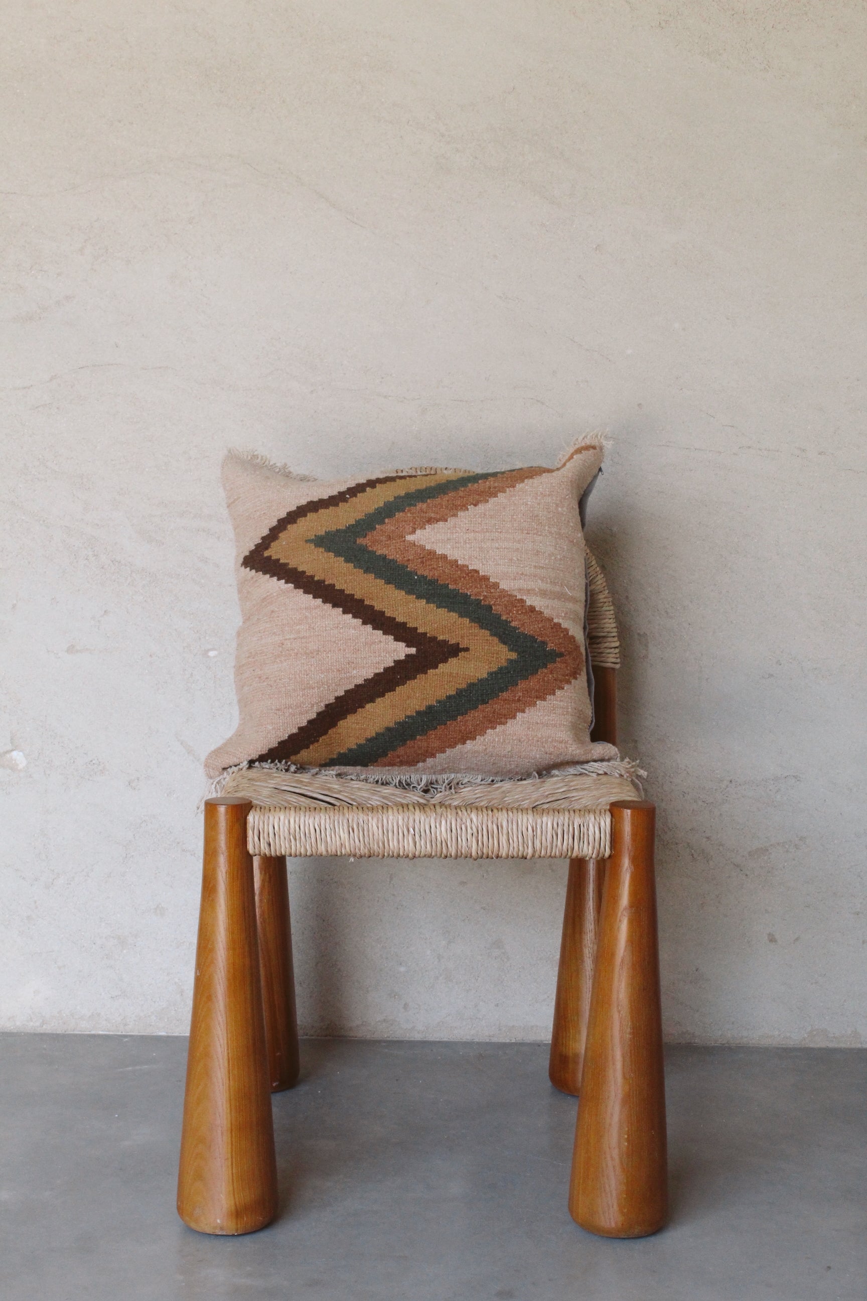 Qom Square Cushion #005