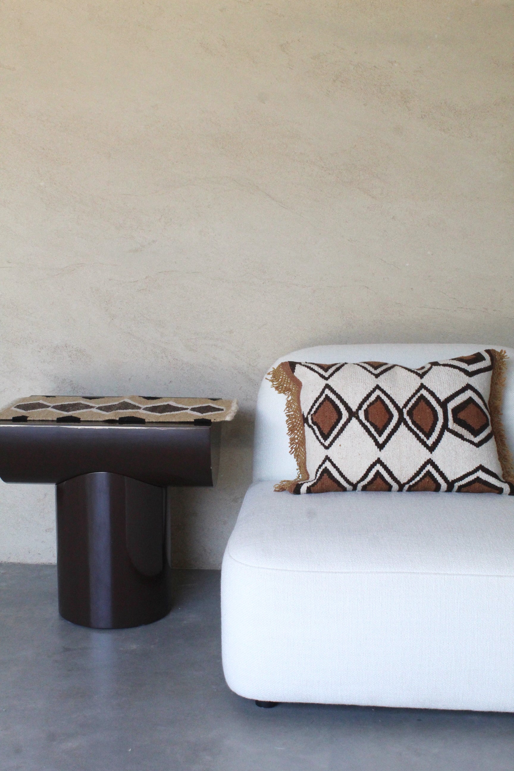 Formosa Qom Textile #027, handwoven sheep wool by Qom artisans, Argentina