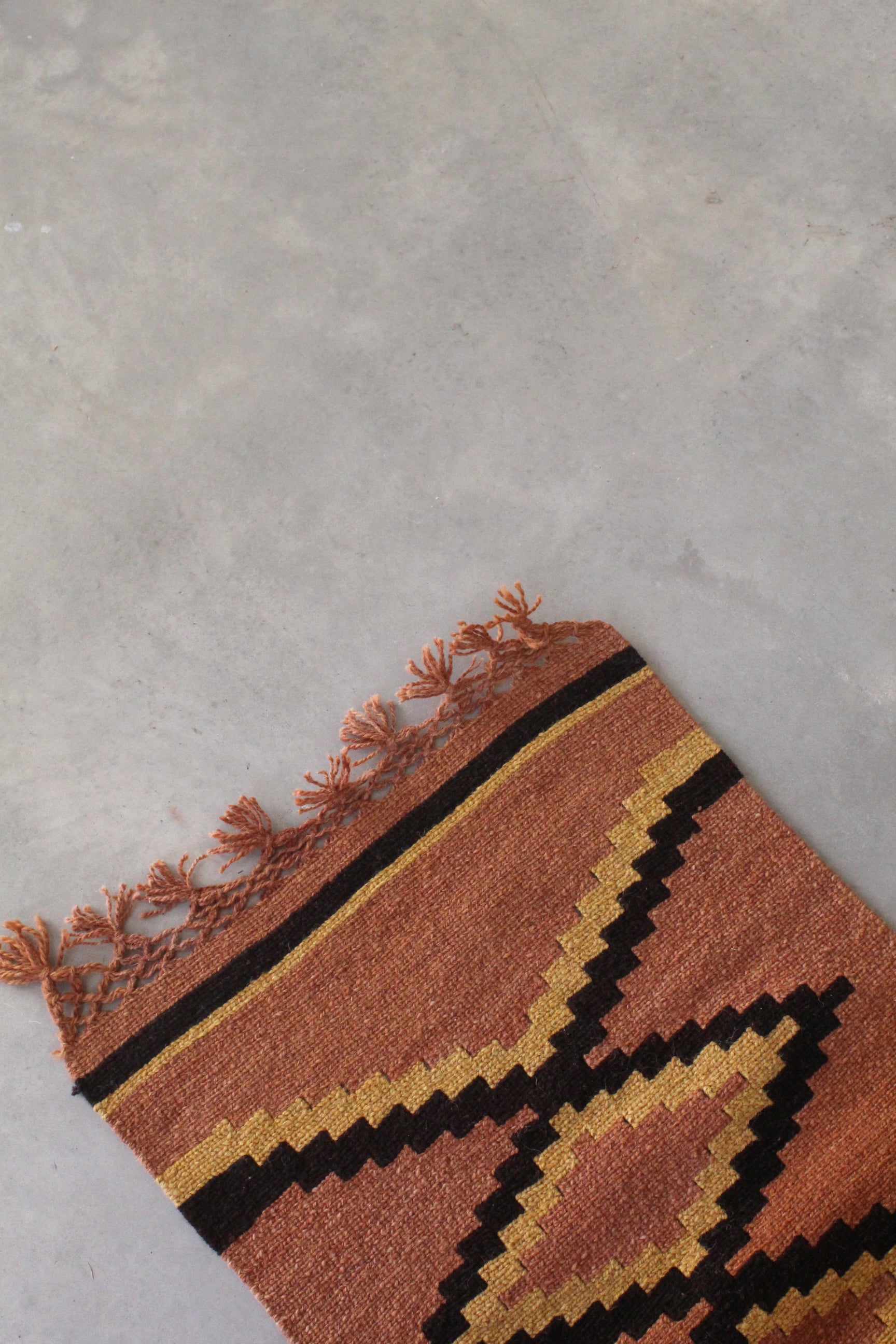 Formosa Qom Textile #021, handwoven sheep wool by Qom artisans, Argentina