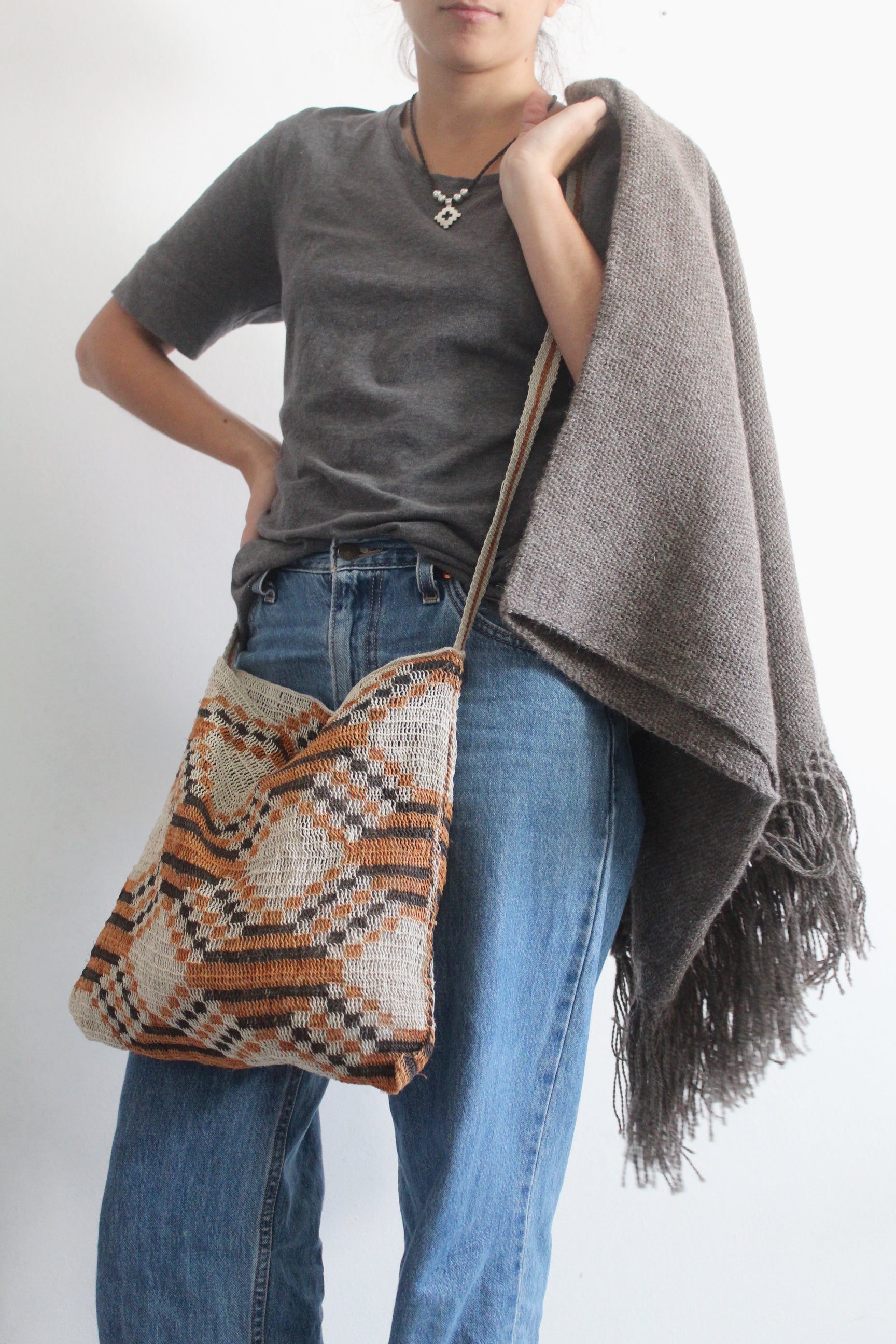 Hand woven Tierra Bag 