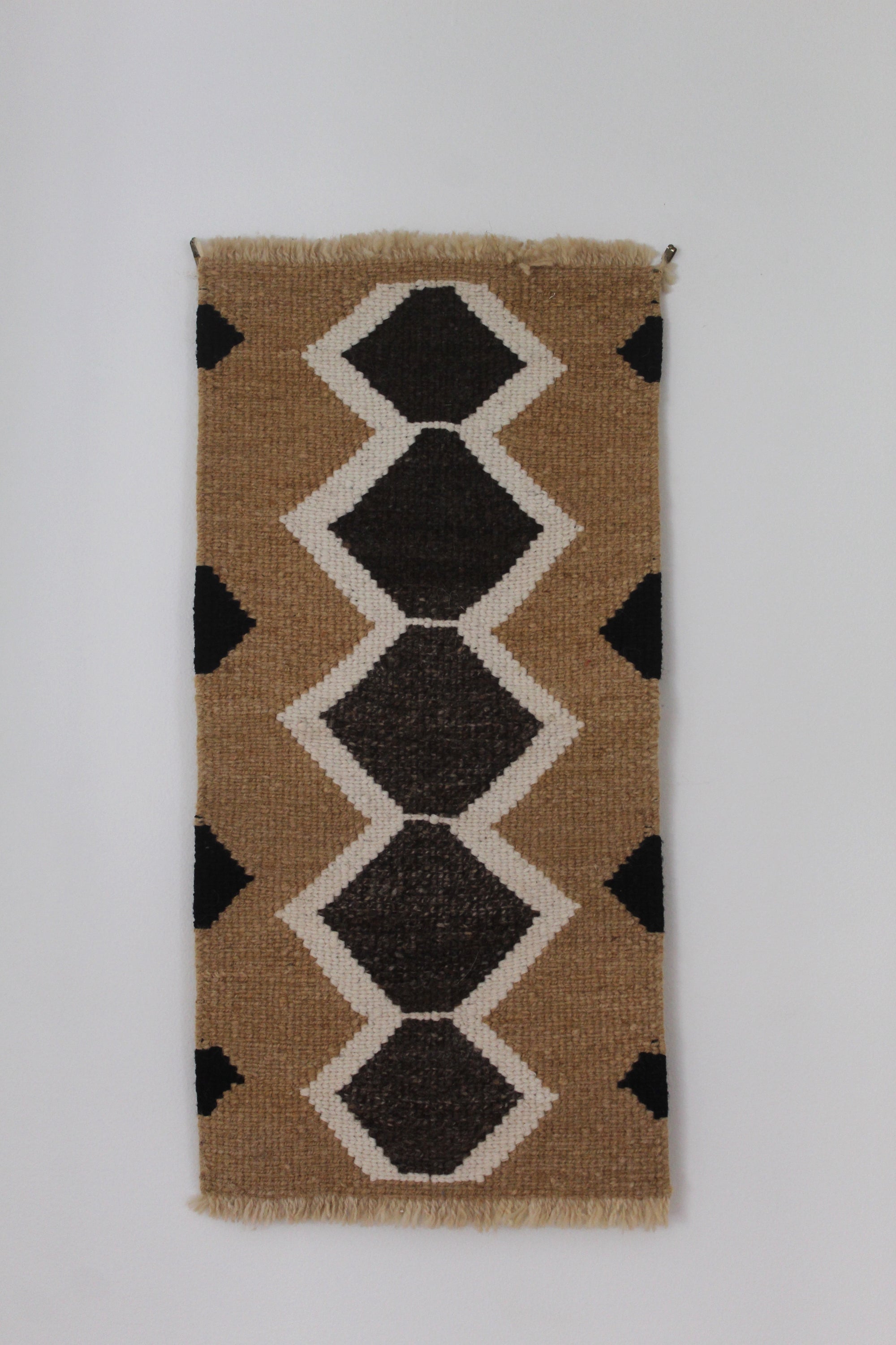 Formosa Qom Textile #027, handwoven sheep wool by Qom artisans, Argentina