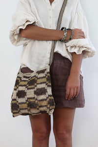 Hand woven Tierra bag #0287