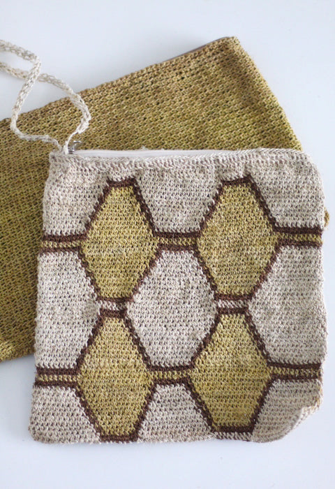 Hand woven Monte Clutch 