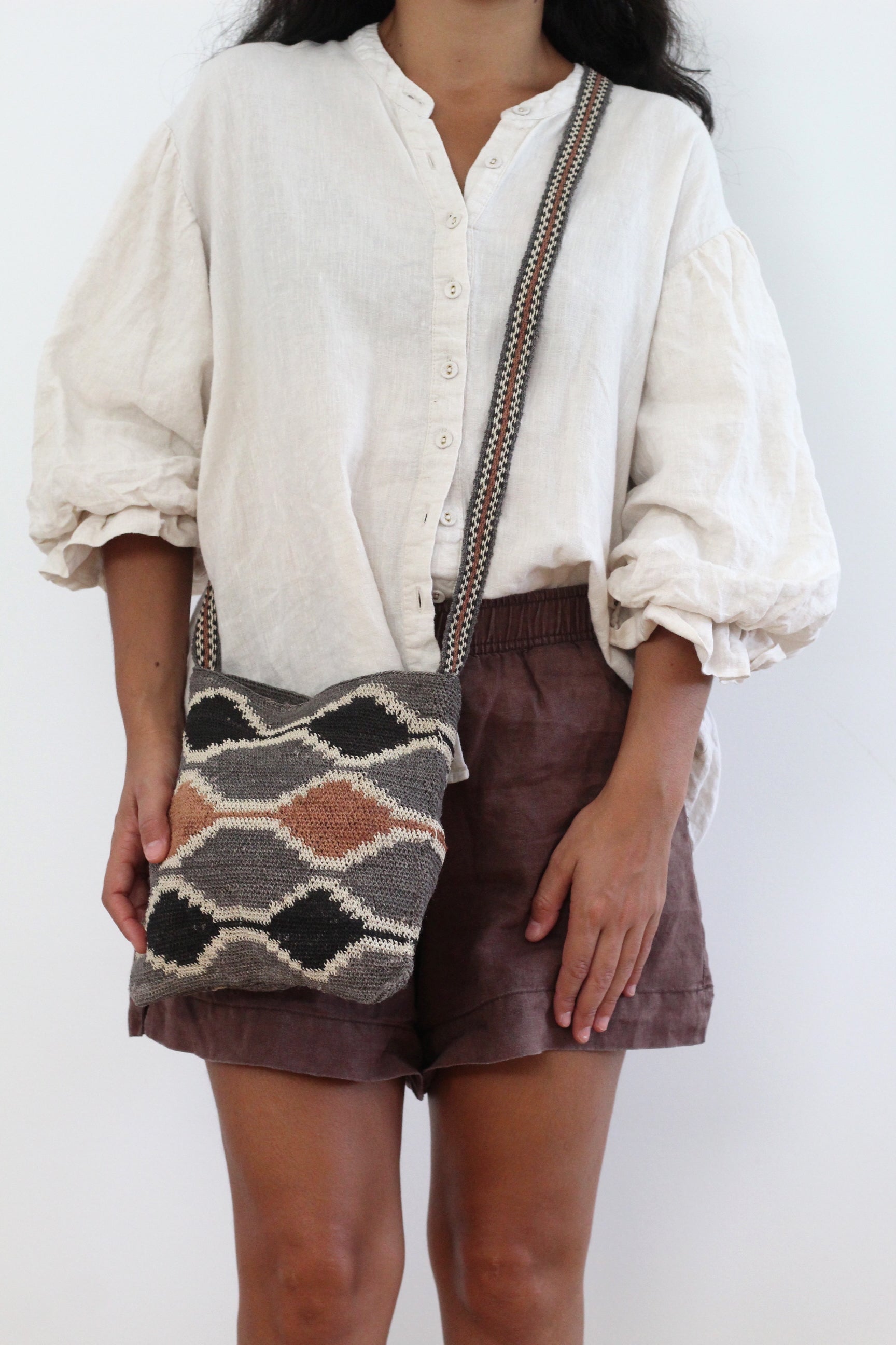 Hand woven Etnia bag #0151