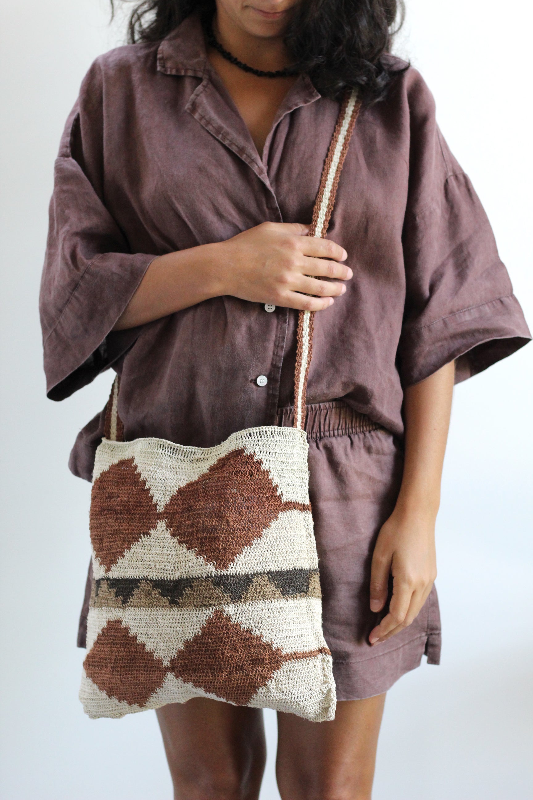 Hand woven Tierra Bag #0278